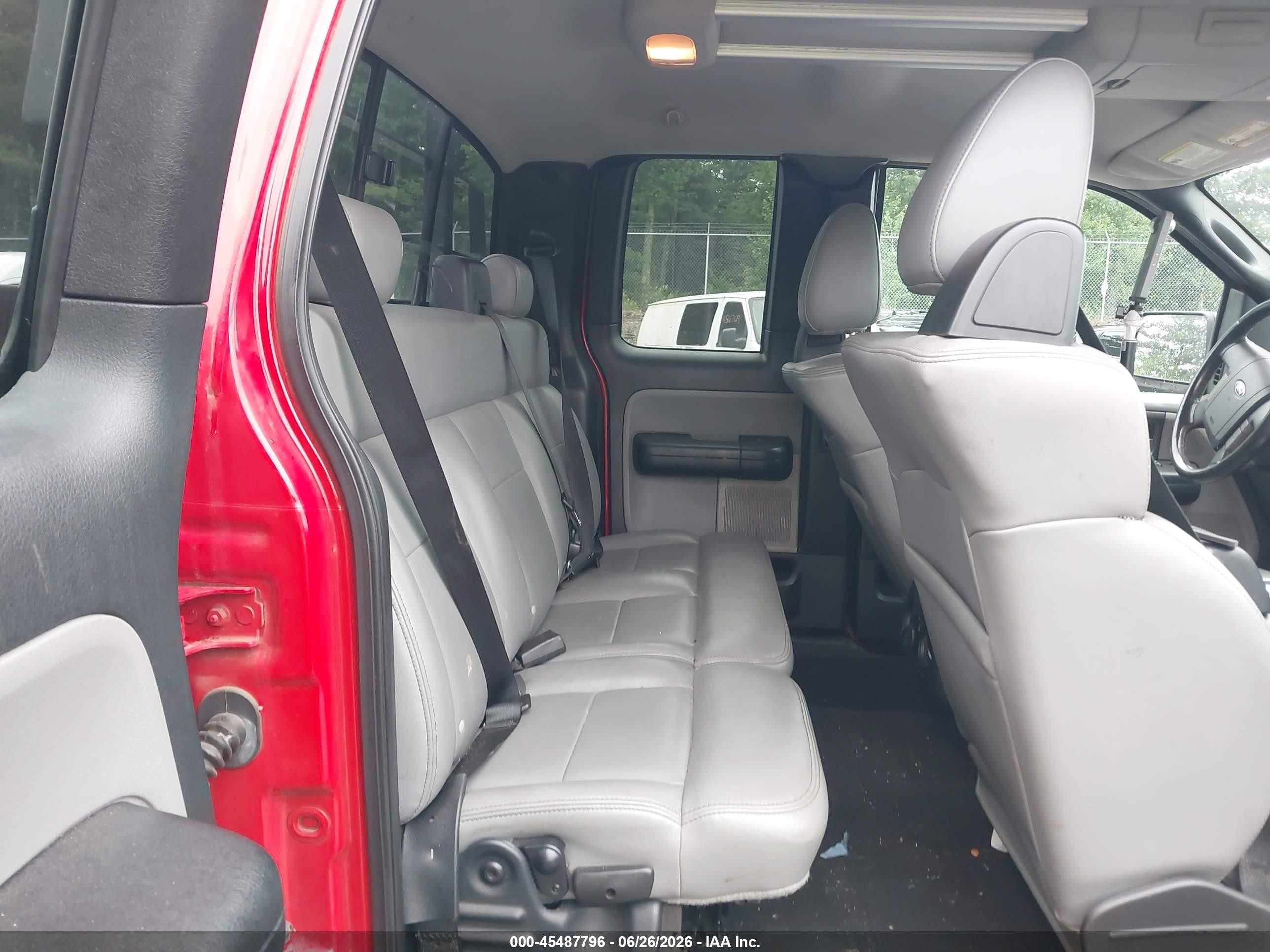 2004 Ford F-150 Fx4/xlt Red vin: 1FTPX045X4KD23577