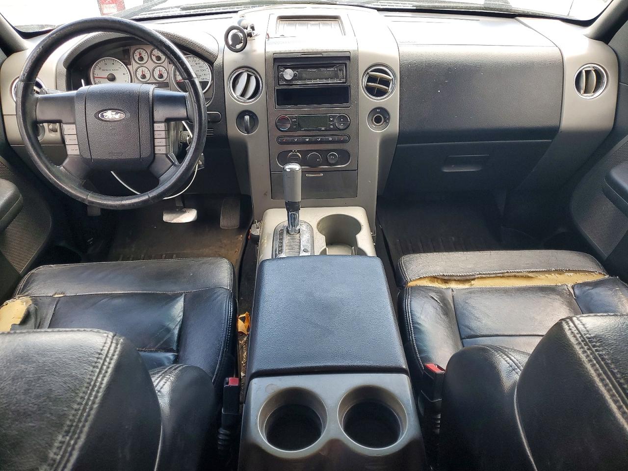 2007 Ford F150 Gray vin: 1FTPX045X7KC64602