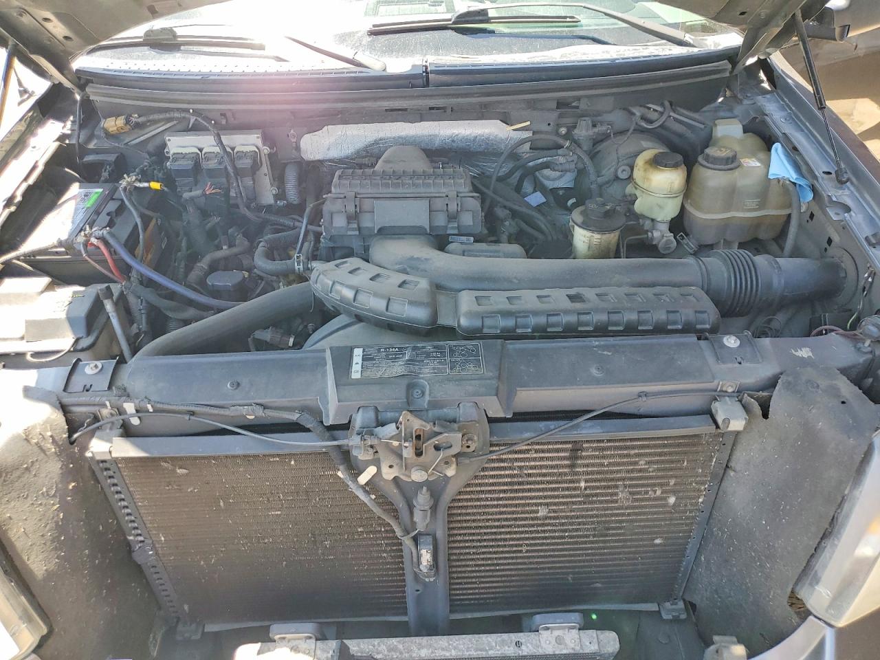 2007 Ford F150 Gray vin: 1FTPX045X7KC64602