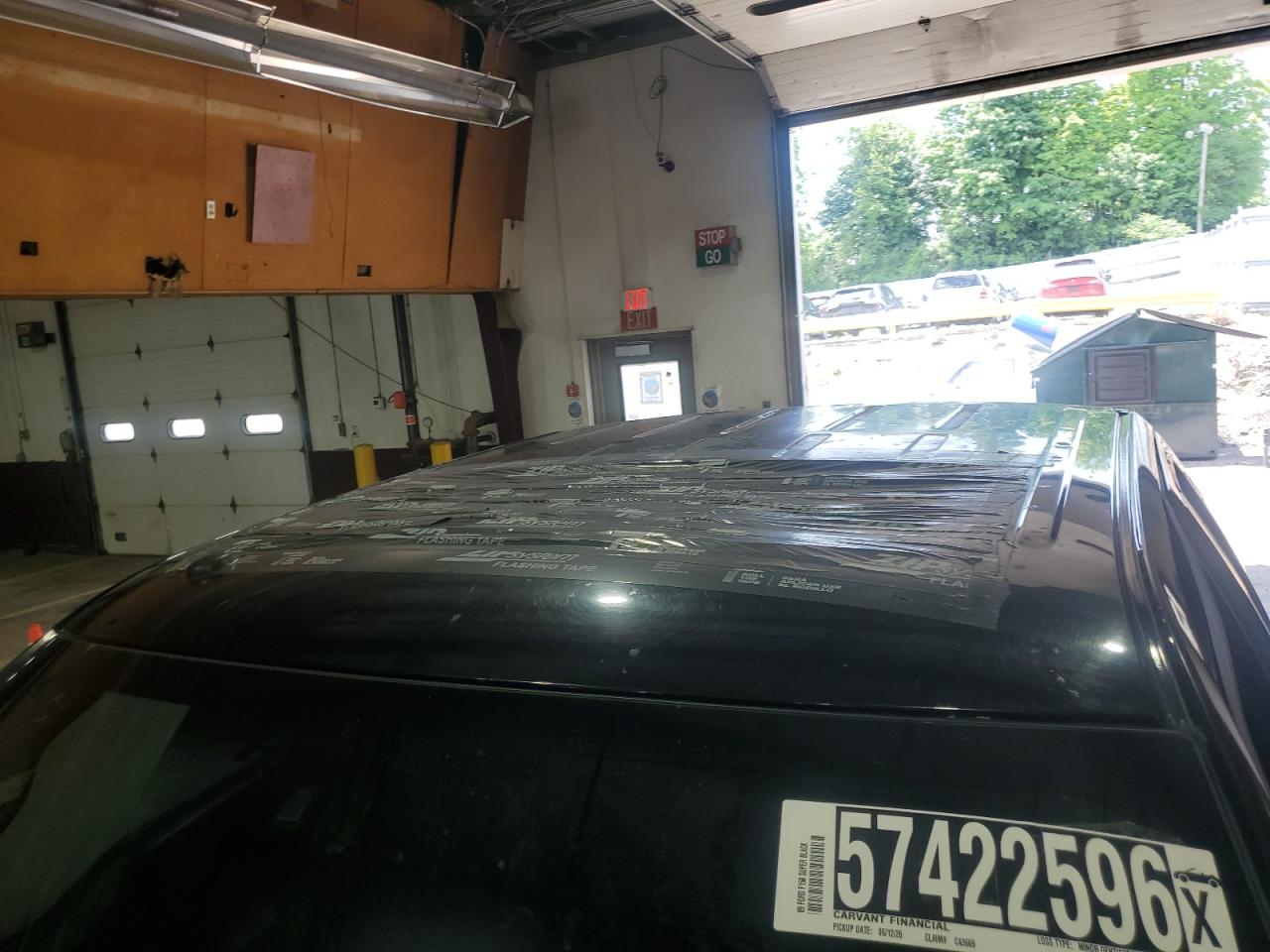 2009 Ford F150 Super Cab Black vin: 1FTPX04VX9KC43669 Damage: Moon Roof, Broken, Replacement Required