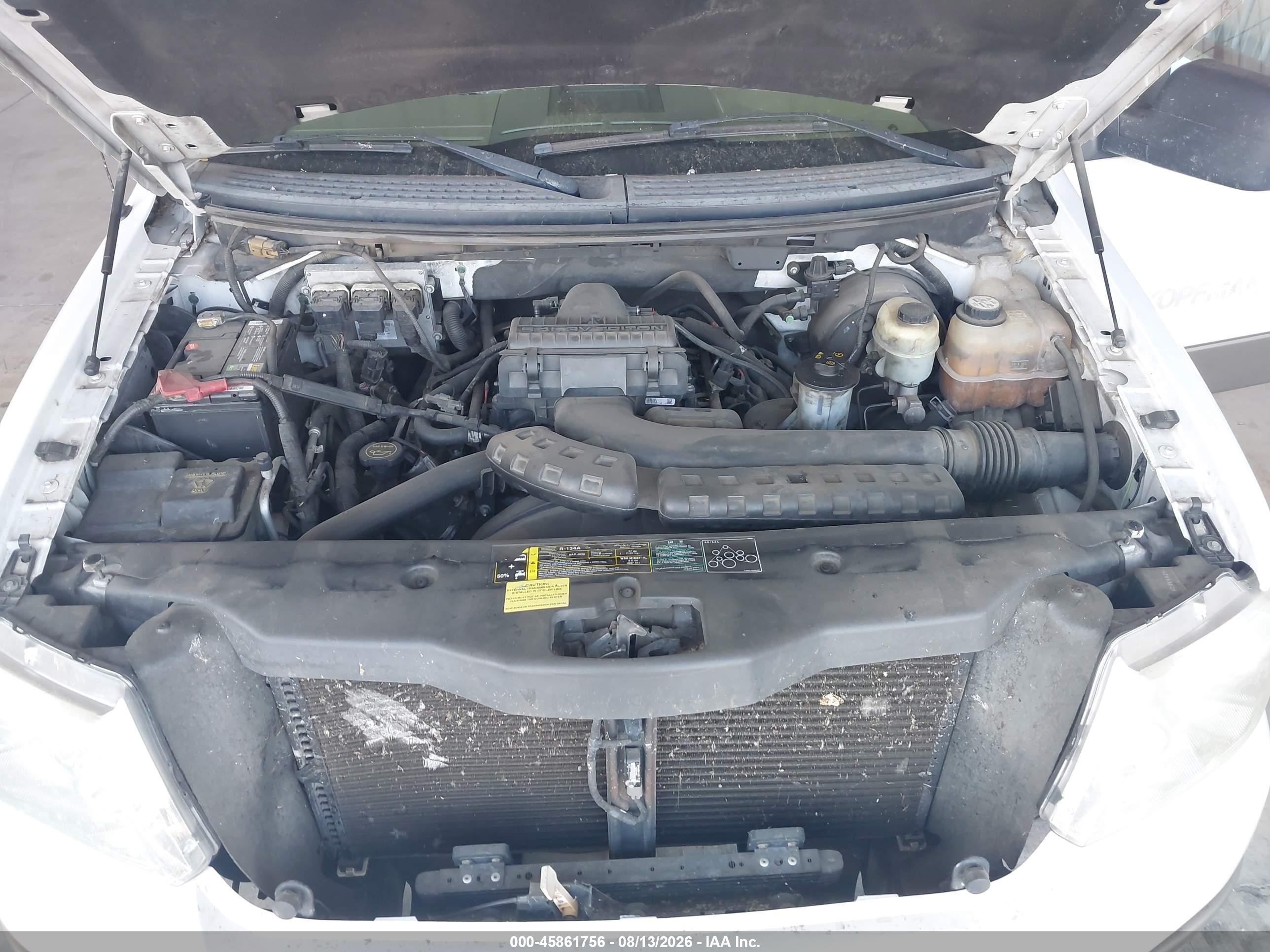 2004 Ford F-150 Lariat/xl/xlt White vin: 1FTPX12504NA44890