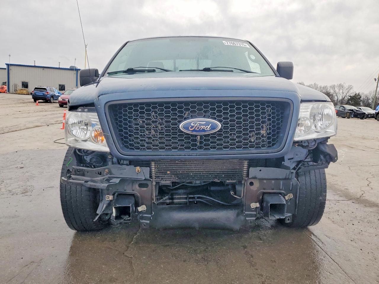 2004 Ford F150 Blue vin: 1FTPX12504NA51385