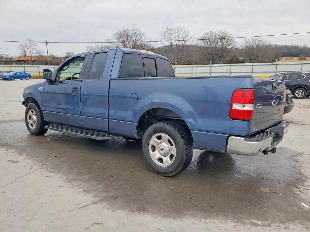 2004 Ford F150 Blue vin: 1FTPX12504NA51385