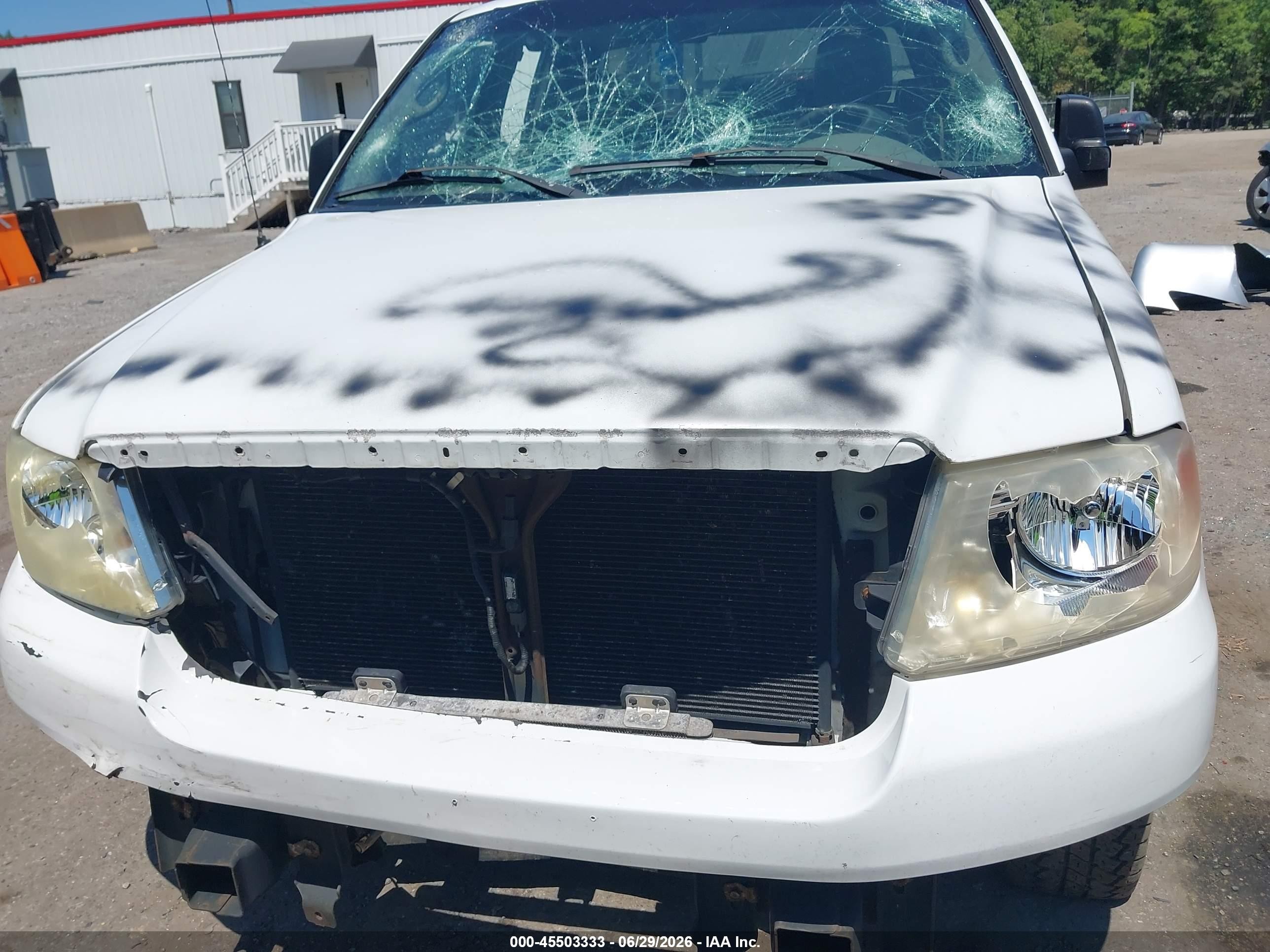 2004 Ford F-150 Lariat/xl/xlt Белый vin: 1FTPX12504NC07814