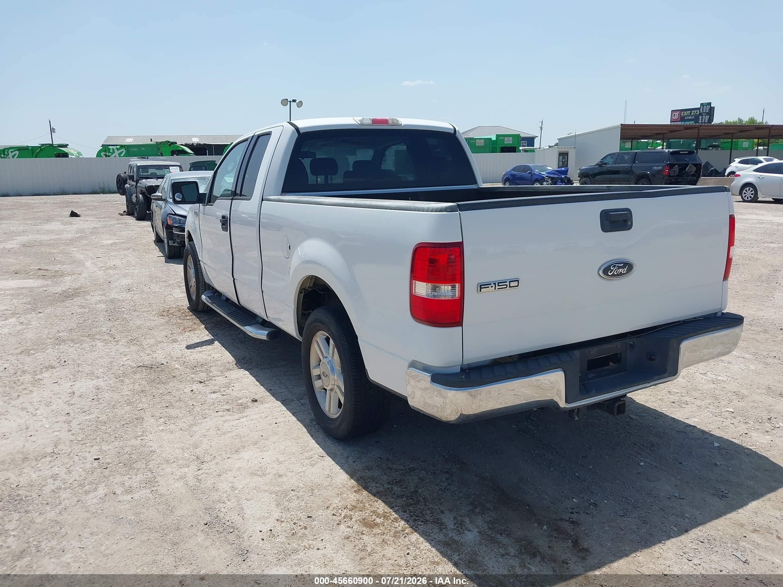2004 Ford F-150 Lariat/xl/xlt White vin: 1FTPX12504NC61940