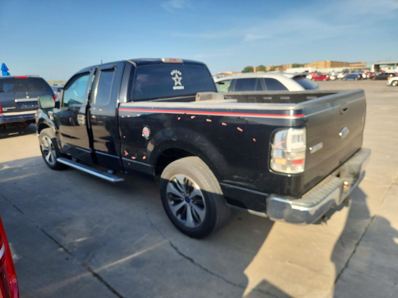 2005 Ford F150 Black vin: 1FTPX12505NA77146
