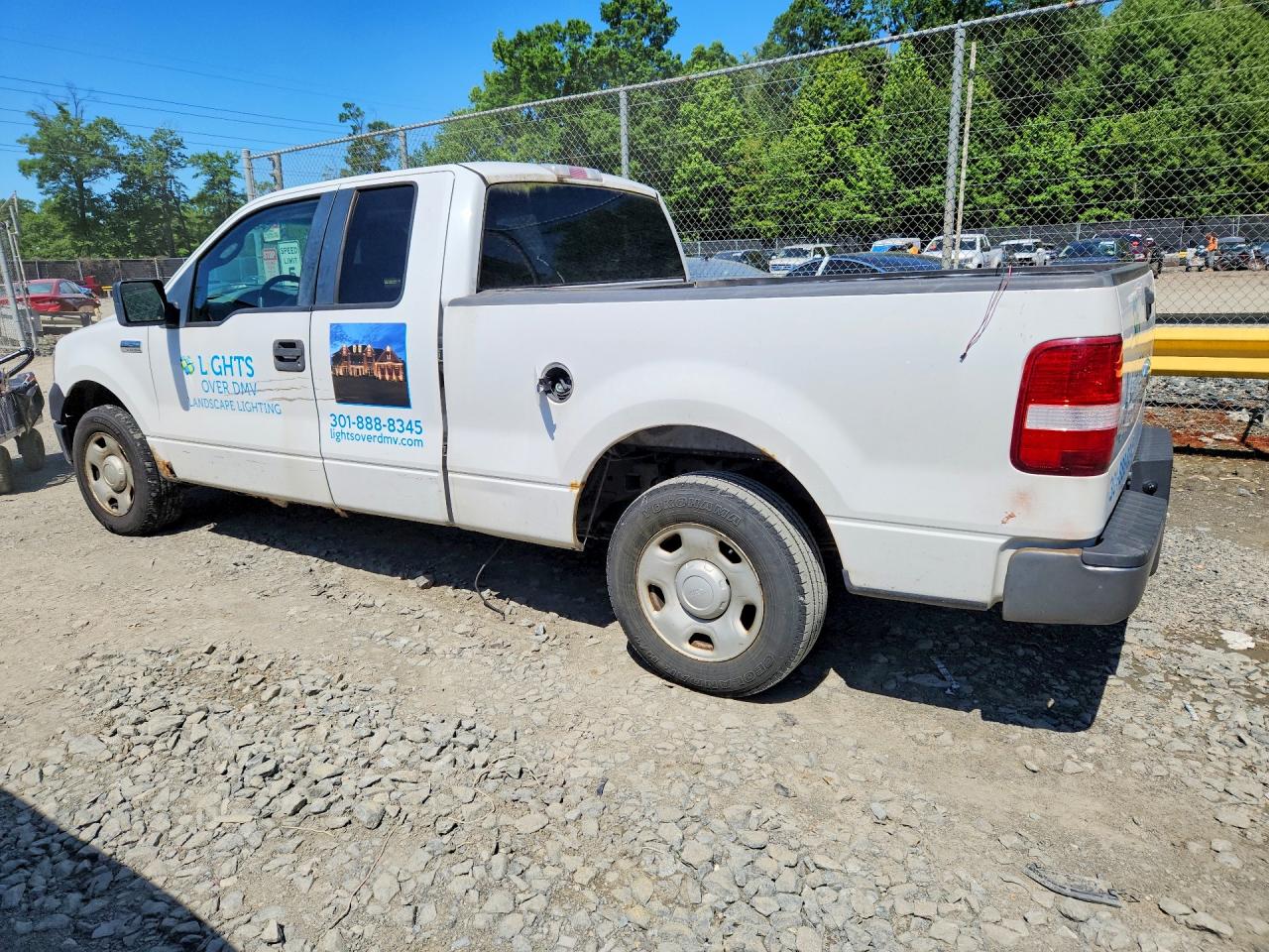 2008 Ford F150 Белый vin: 1FTPX12508KD04406