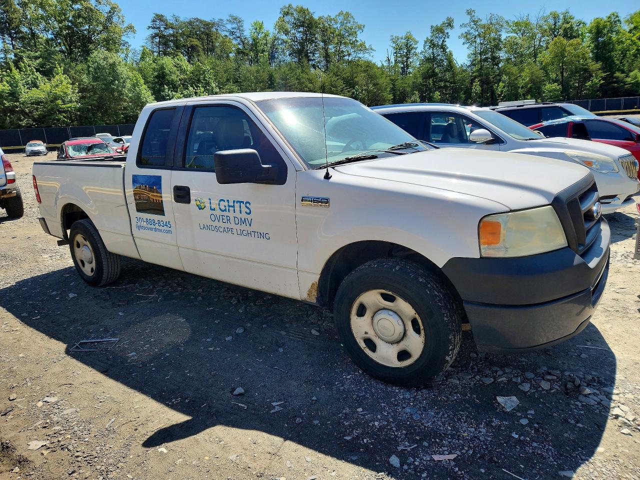 2008 Ford F150 Белый vin: 1FTPX12508KD04406