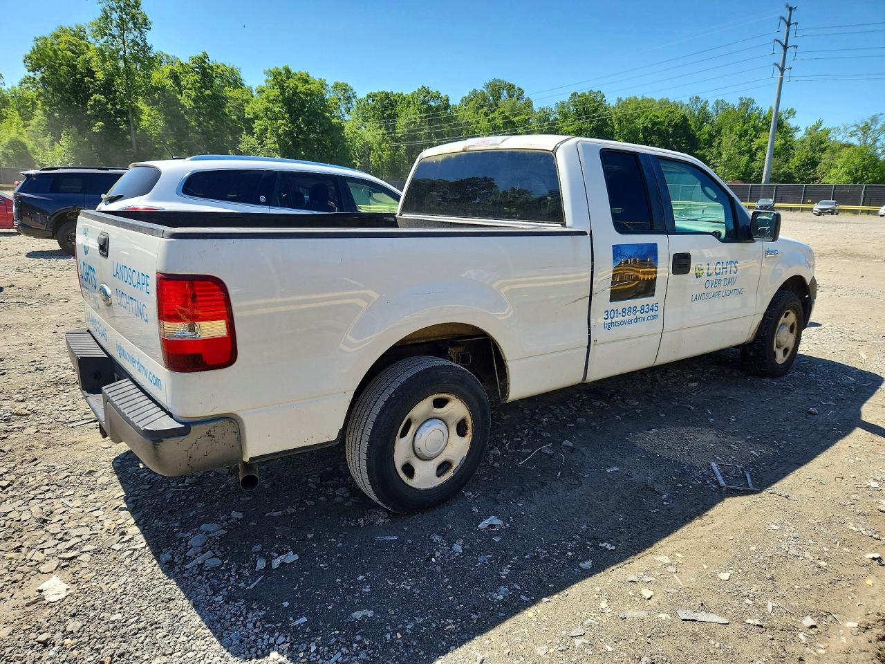 2008 Ford F150 Белый vin: 1FTPX12508KD04406