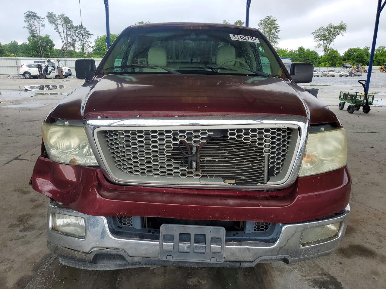 2004 Ford F150 Burgundy vin: 1FTPX12514NA41299