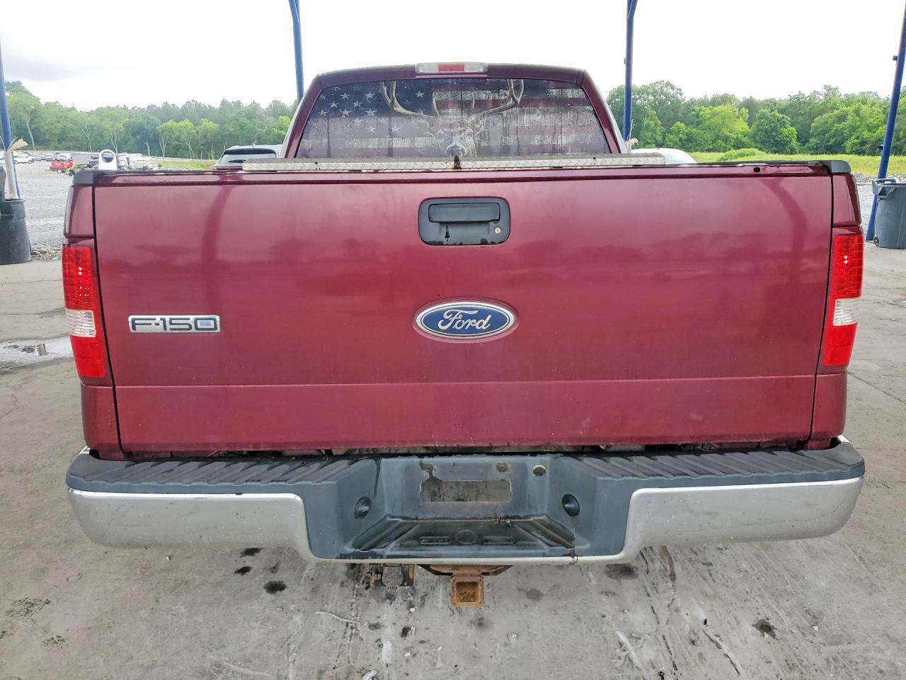 2004 Ford F150 Burgundy vin: 1FTPX12514NA41299
