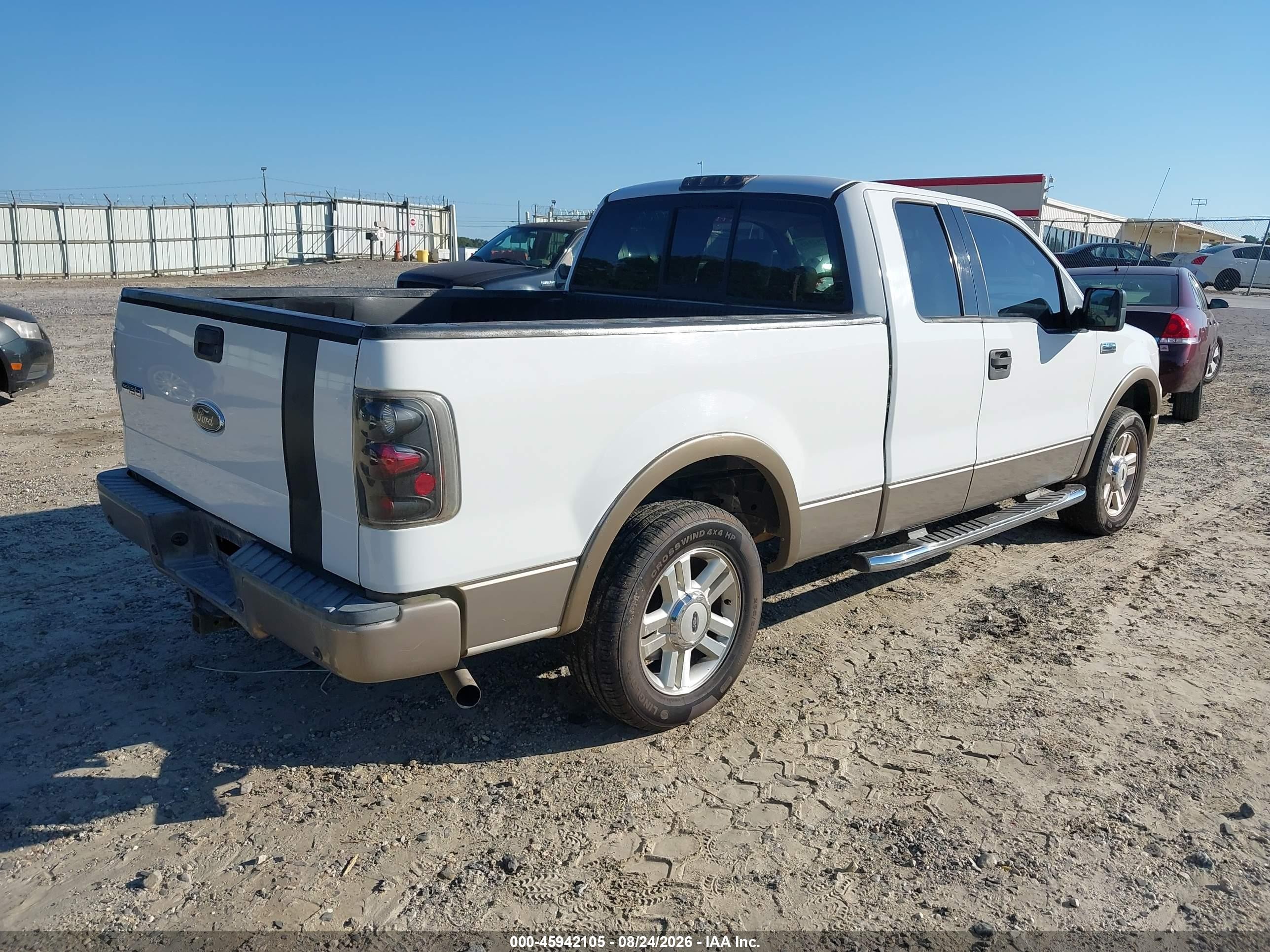 2004 Ford F-150 Lariat/xl/xlt Белый vin: 1FTPX12514NC72350