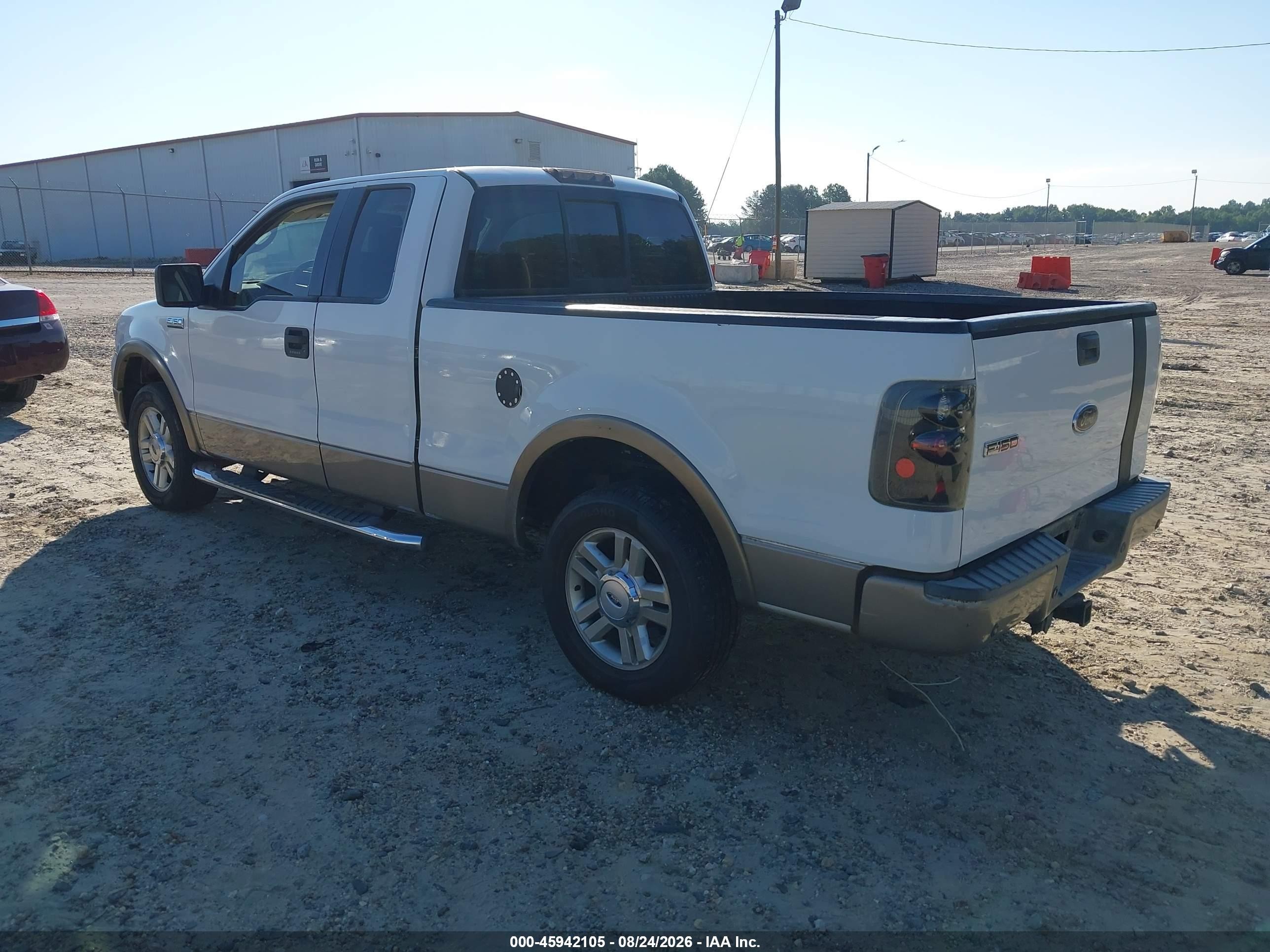 2004 Ford F-150 Lariat/xl/xlt Белый vin: 1FTPX12514NC72350
