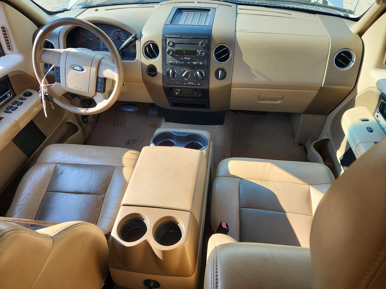 2005 Ford F150 White vin: 1FTPX12515FB30317