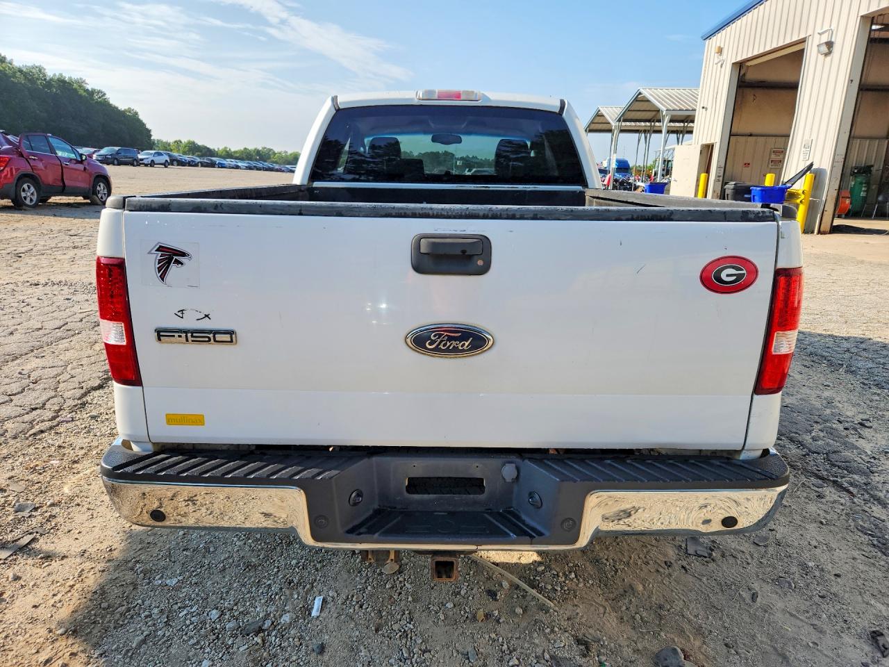 2005 Ford F150 White vin: 1FTPX12515FB30317