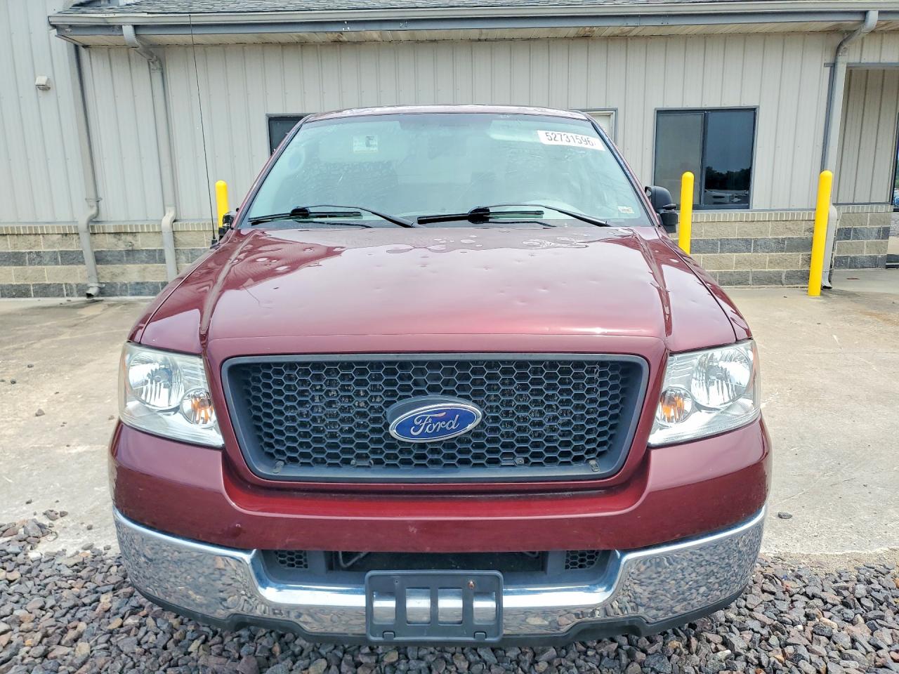 2005 Ford F150 Burgundy vin: 1FTPX12515NB89972