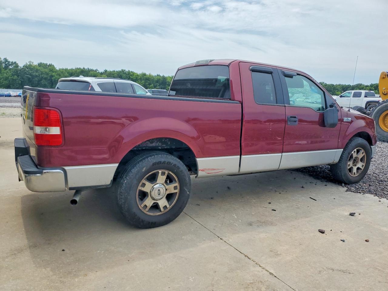 2005 Ford F150 Burgundy vin: 1FTPX12515NB89972