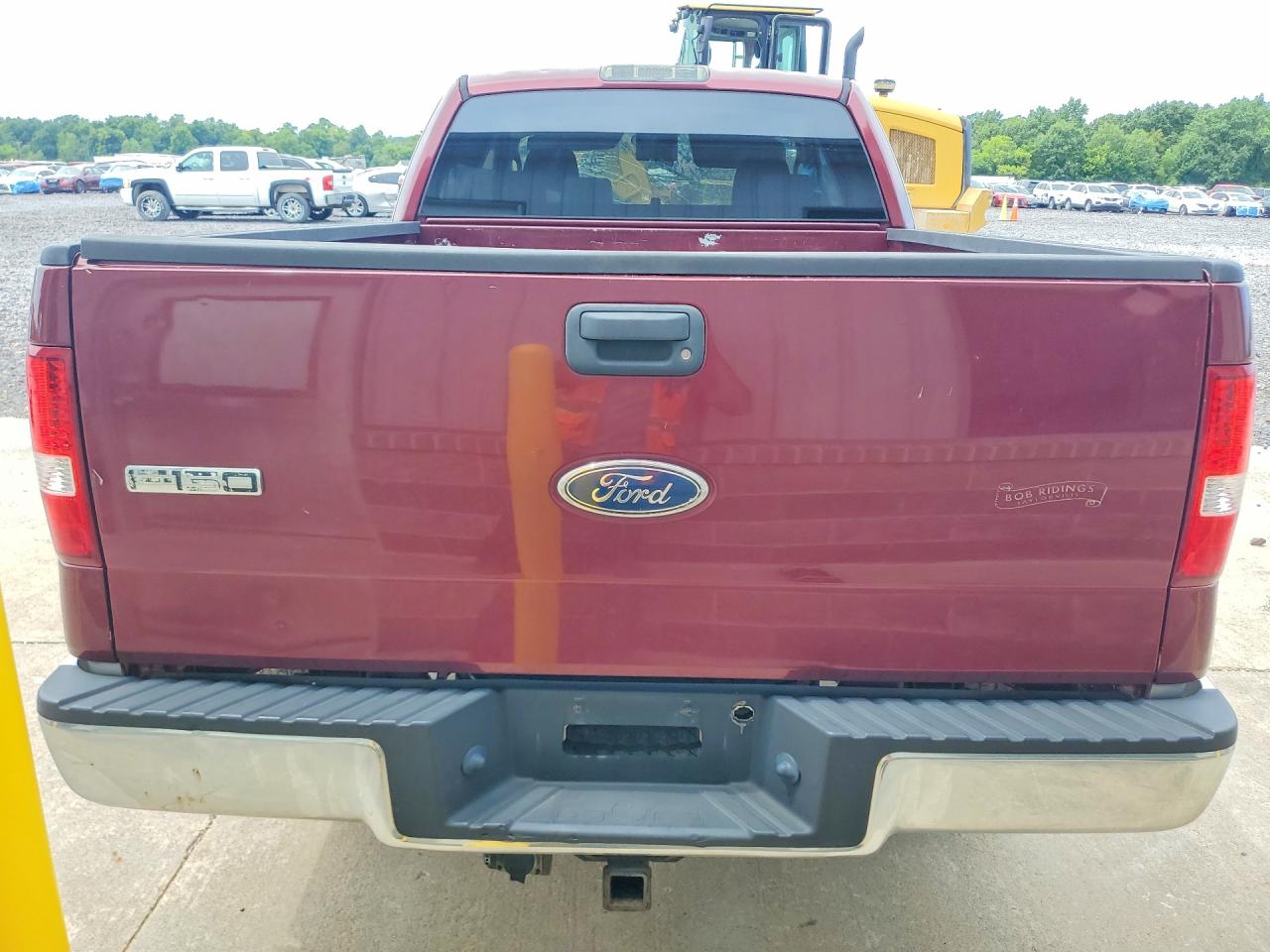 2005 Ford F150 Burgundy vin: 1FTPX12515NB89972