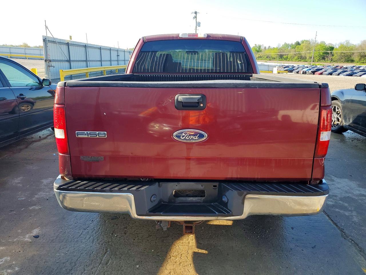 2005 Ford F150 Burgundy vin: 1FTPX12515NB92578