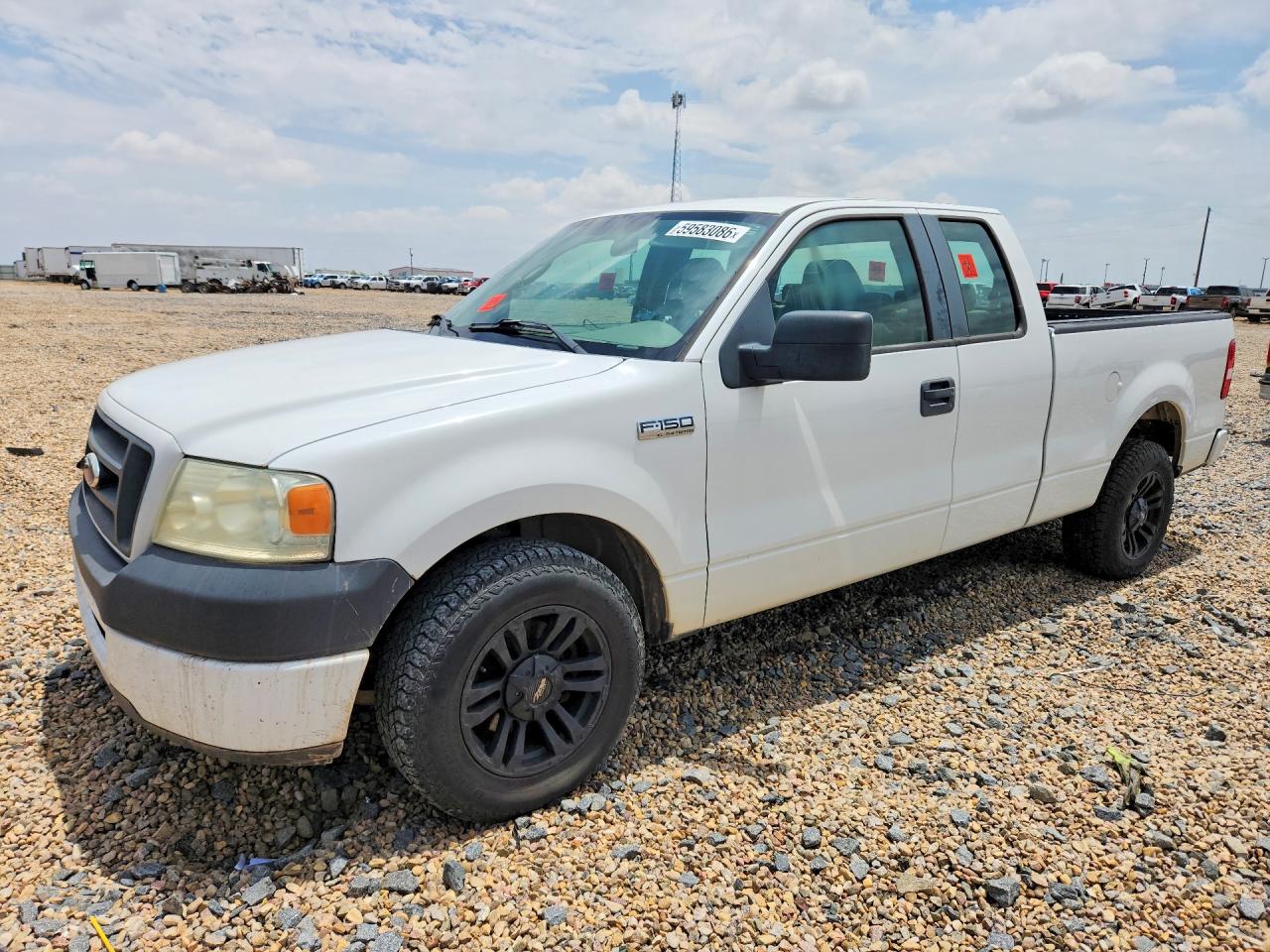 2008 Ford F-150 White vin: 1FTPX12518KD81916