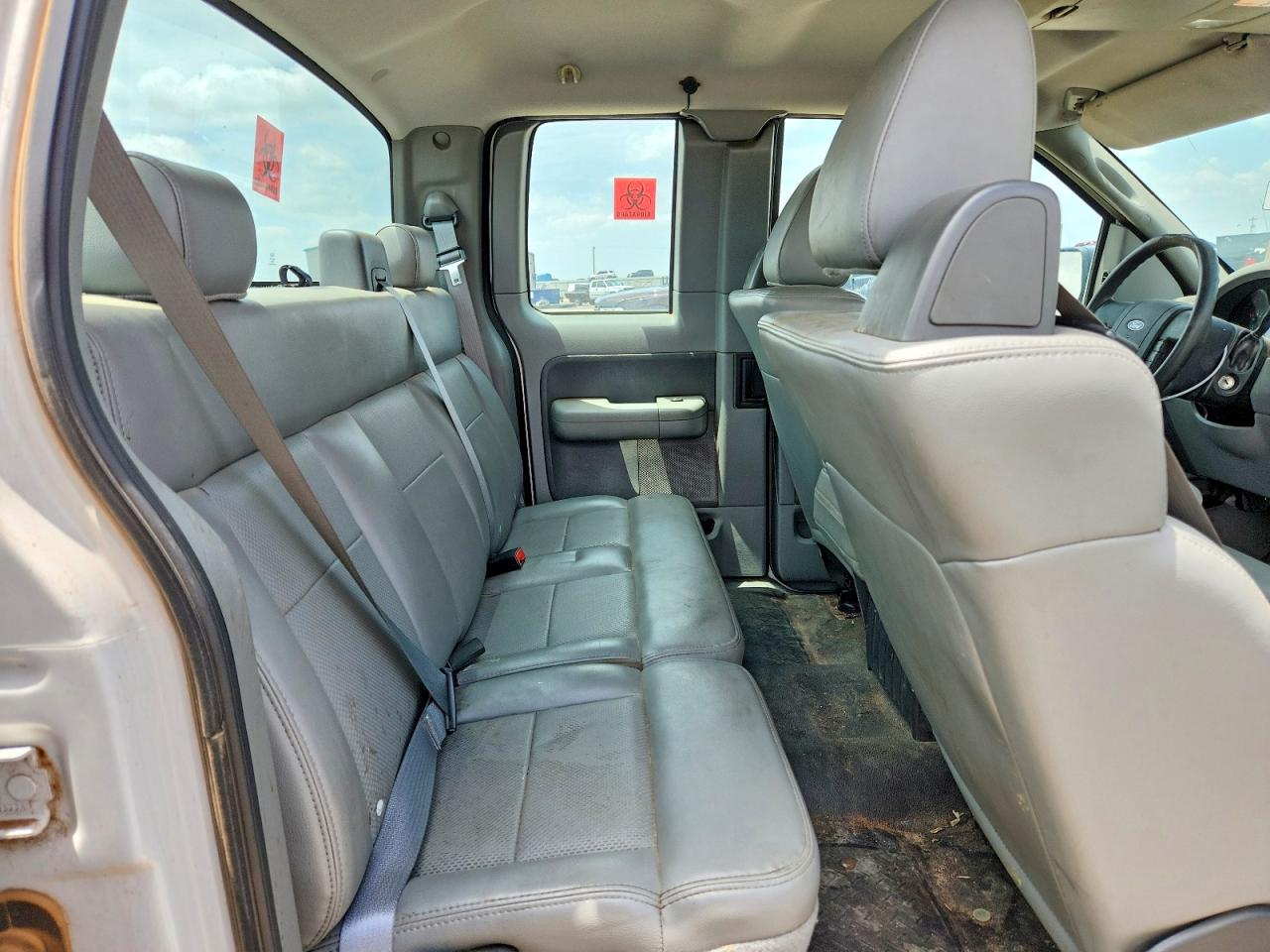 2008 Ford F-150 White vin: 1FTPX12518KD81916