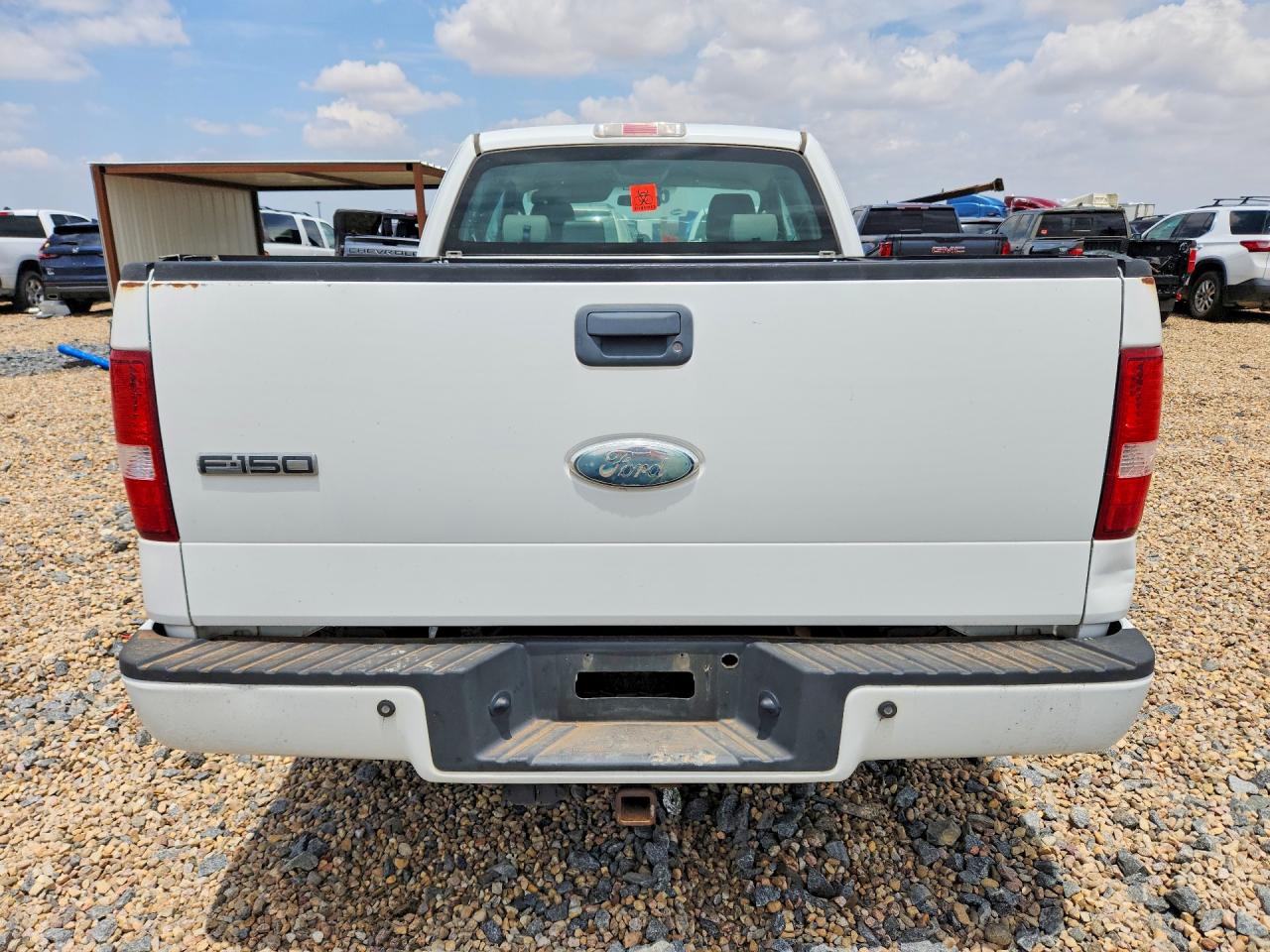 2008 Ford F-150 White vin: 1FTPX12518KD81916