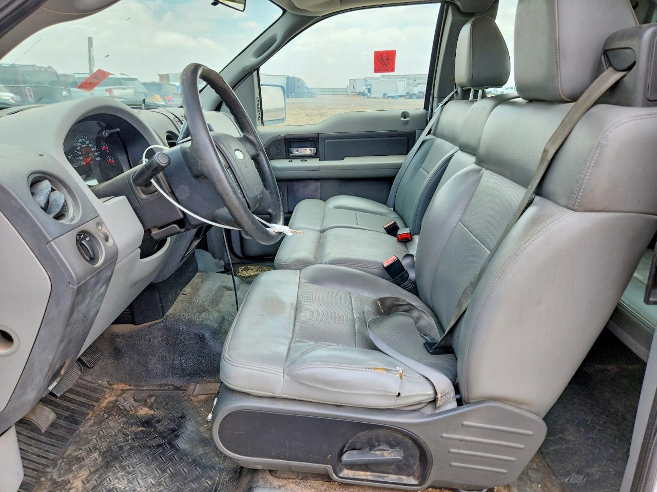 2008 Ford F-150 White vin: 1FTPX12518KD81916