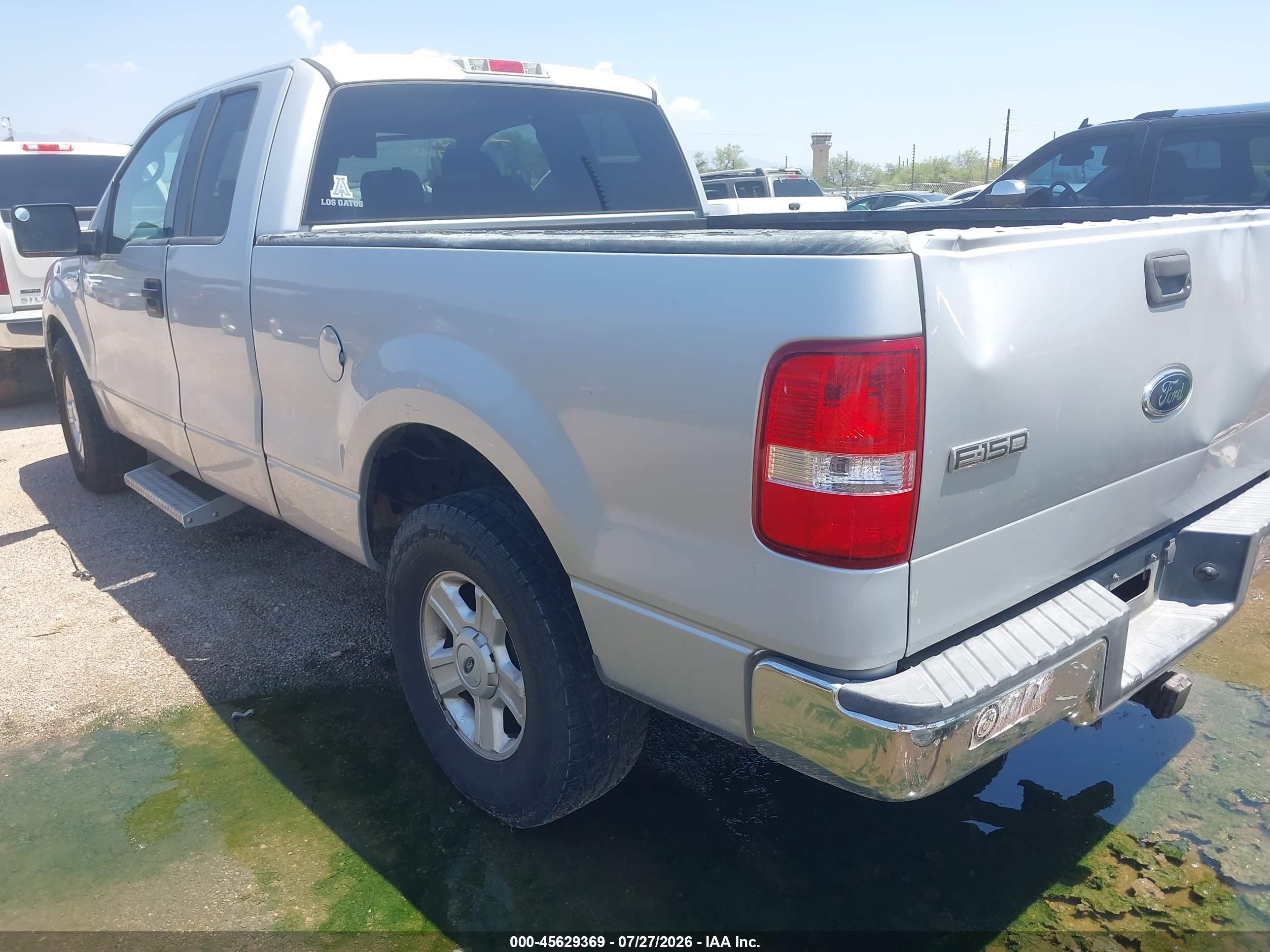 2004 Ford F-150 Lariat/xl/xlt Silver vin: 1FTPX12524NB66506
