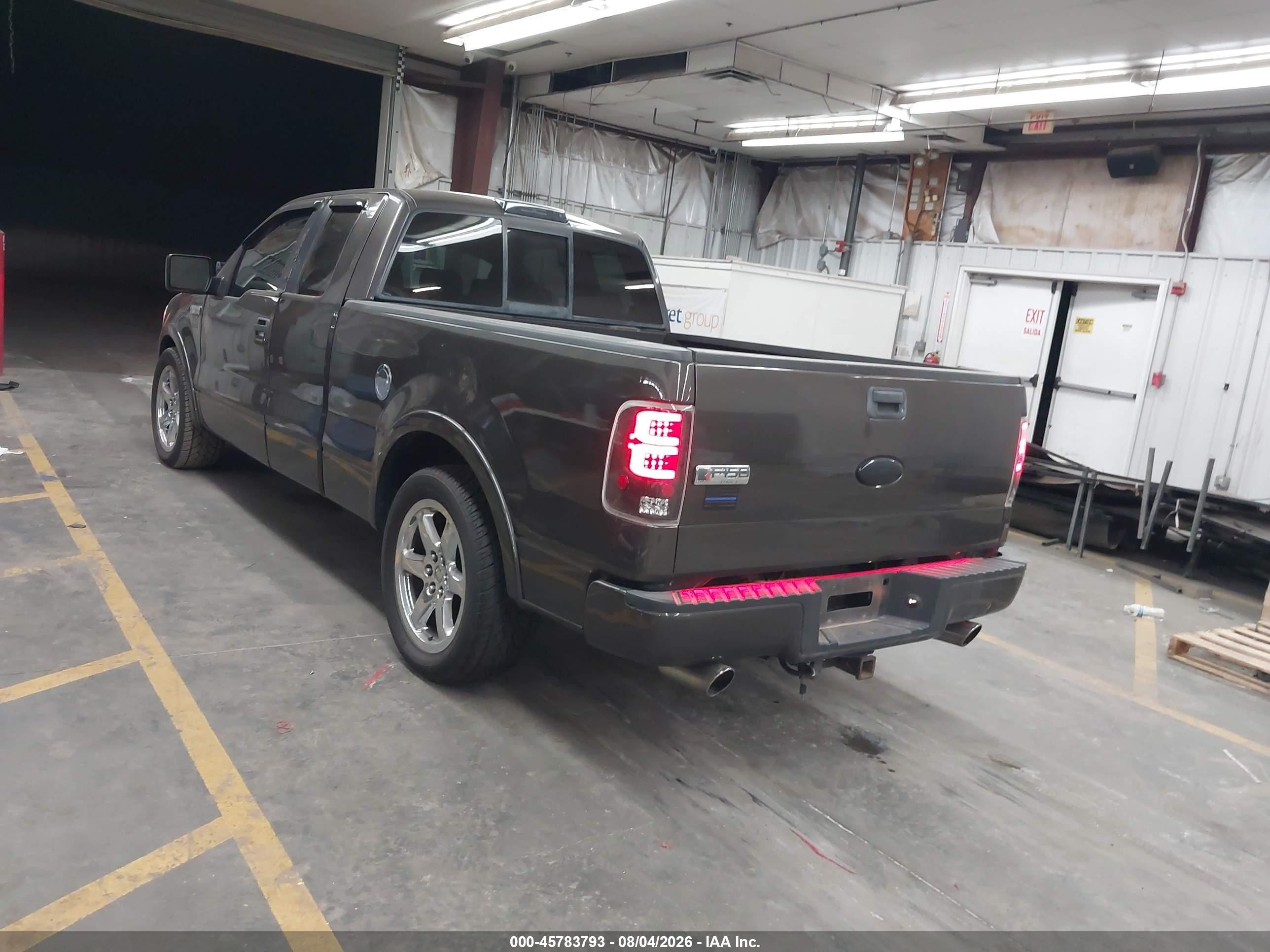 2005 Ford F-150 Lariat/xl/xlt Gray vin: 1FTPX12525FA98641