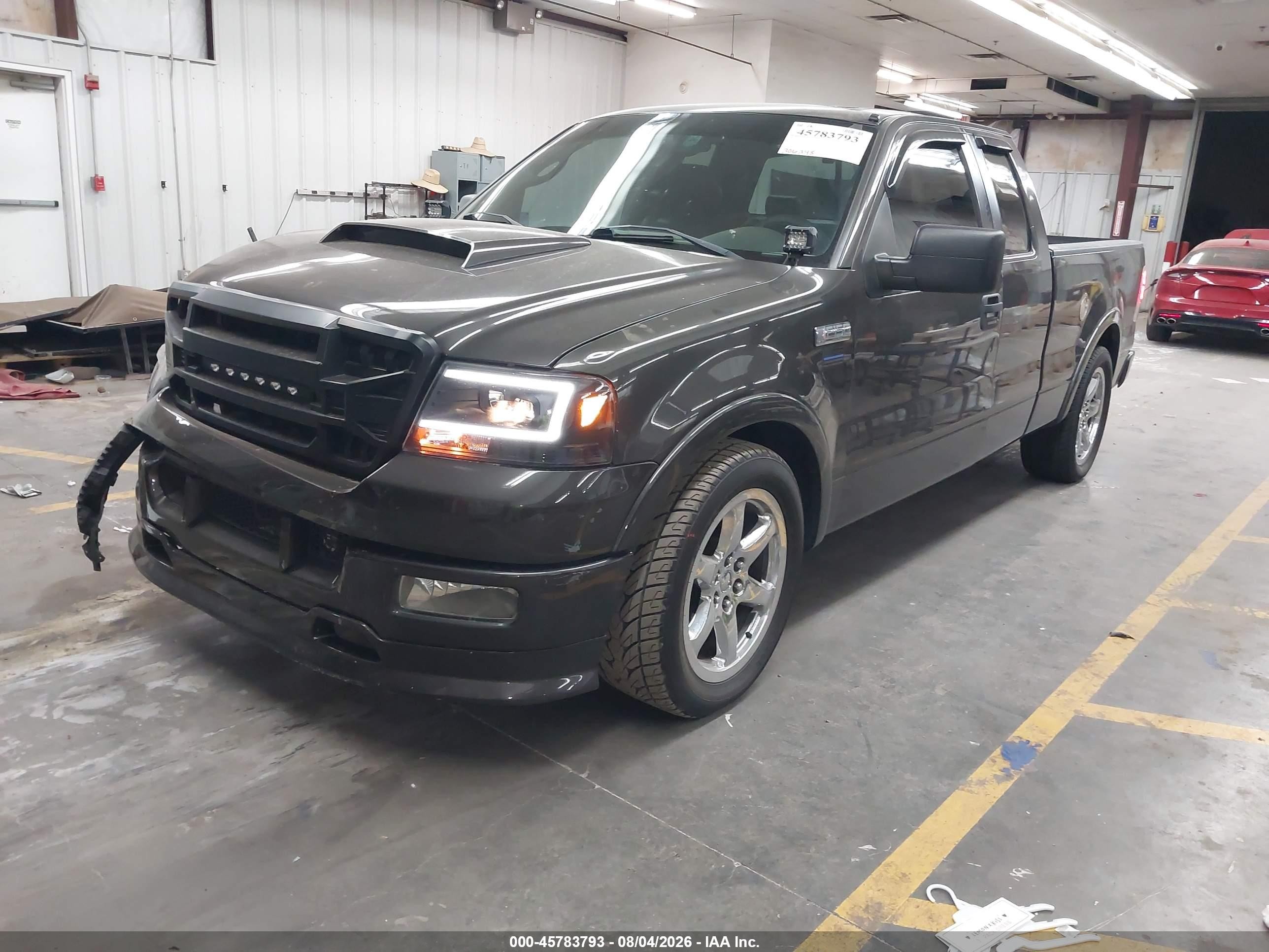 2005 Ford F-150 Lariat/xl/xlt Gray vin: 1FTPX12525FA98641