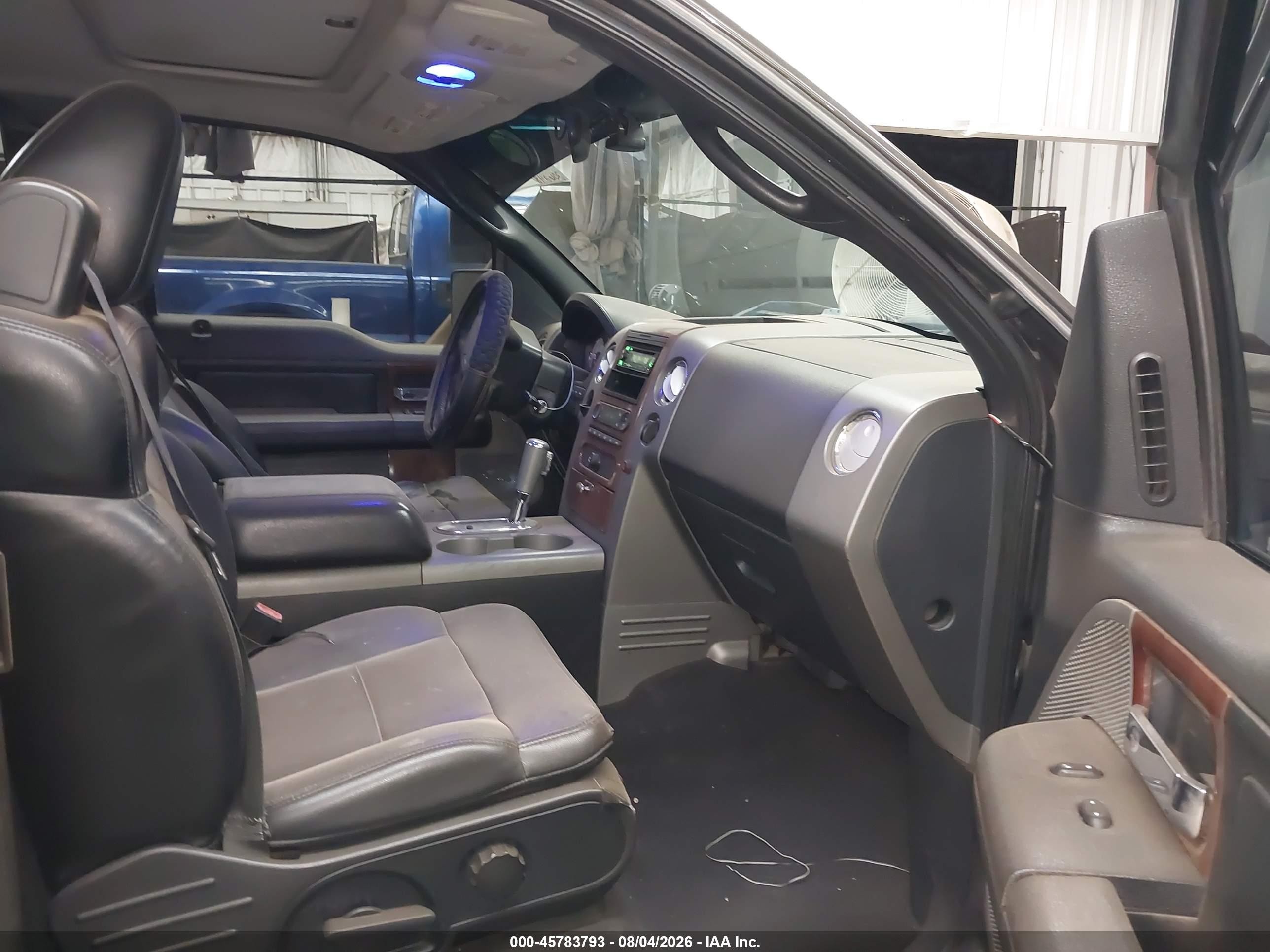 2005 Ford F-150 Lariat/xl/xlt Gray vin: 1FTPX12525FA98641
