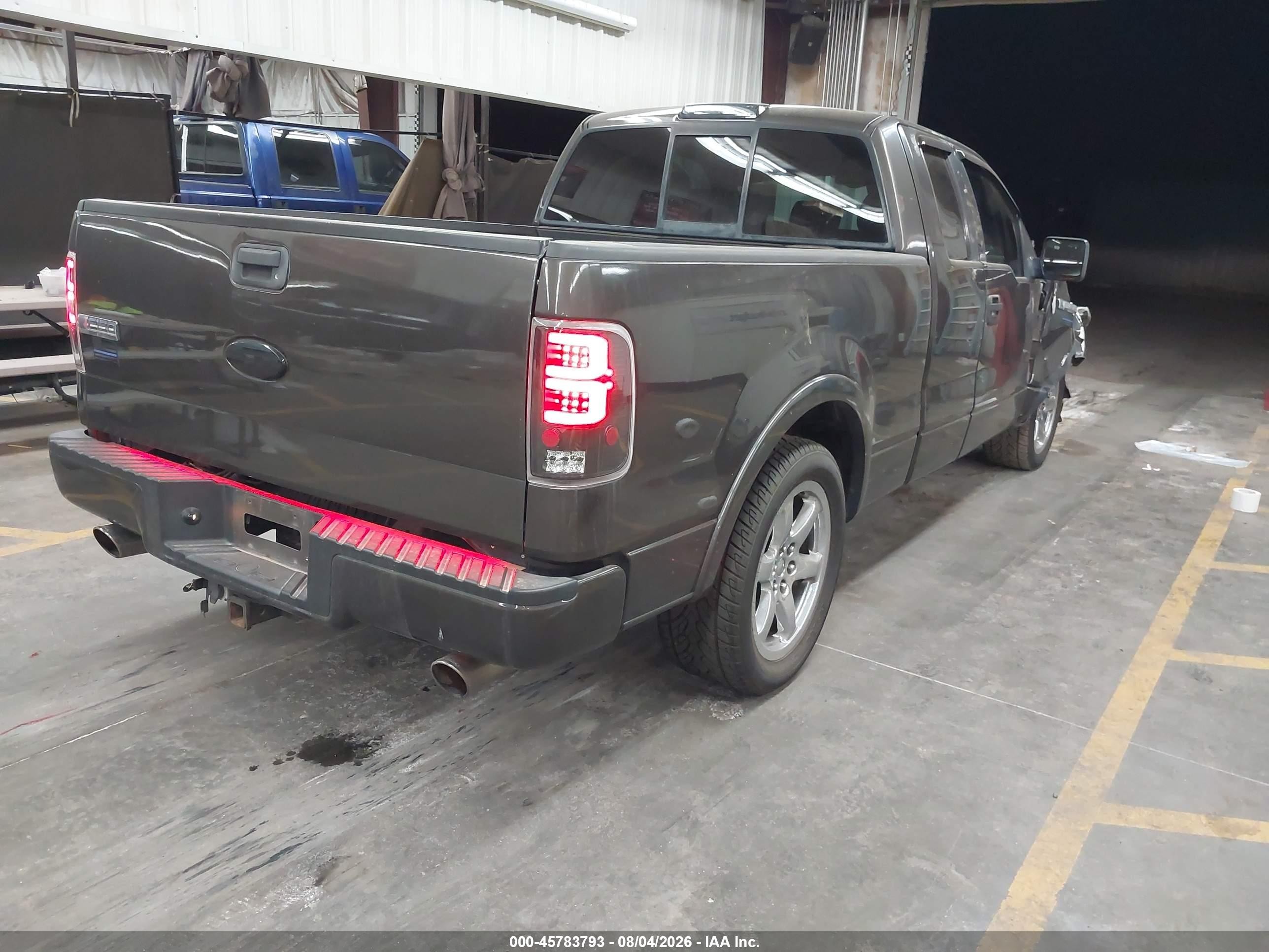 2005 Ford F-150 Lariat/xl/xlt Gray vin: 1FTPX12525FA98641