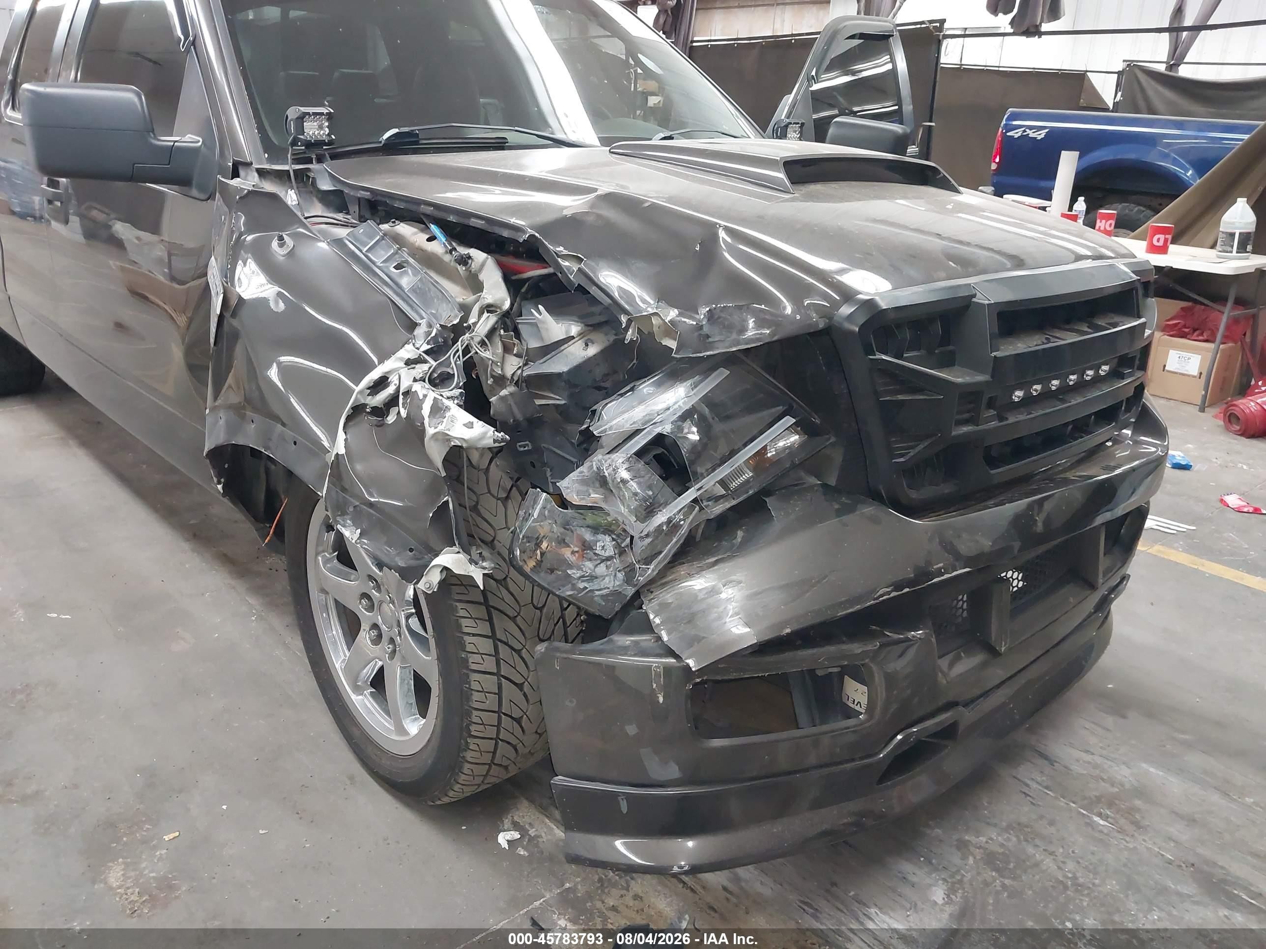 2005 Ford F-150 Lariat/xl/xlt Gray vin: 1FTPX12525FA98641