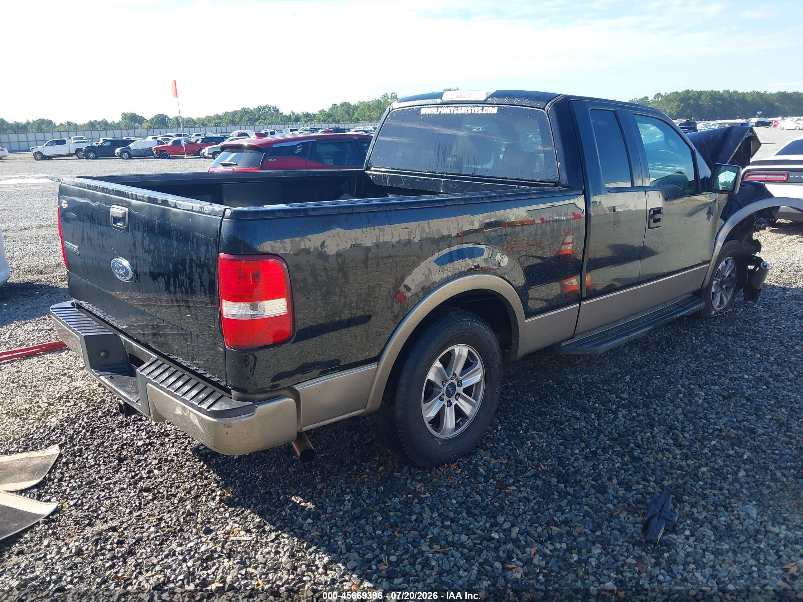 2005 Ford F-150 Lariat/xl/xlt Черный vin: 1FTPX12525NA25355