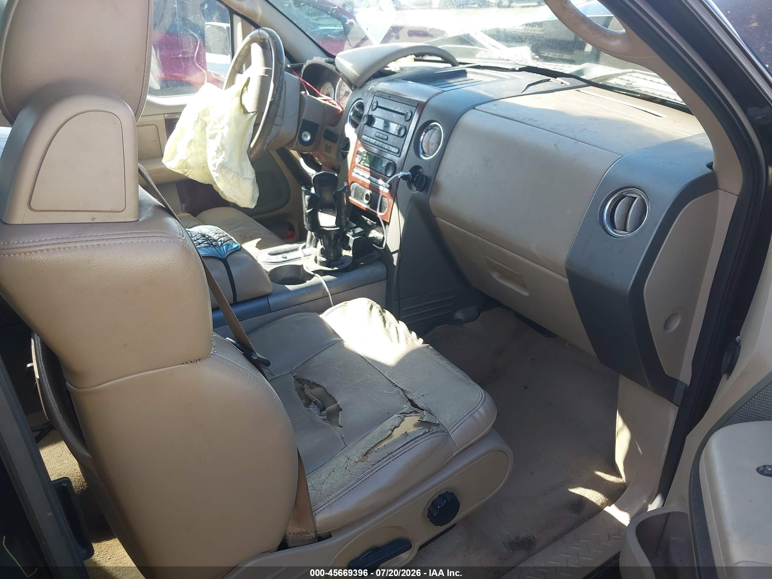 2005 Ford F-150 Lariat/xl/xlt Черный vin: 1FTPX12525NA25355