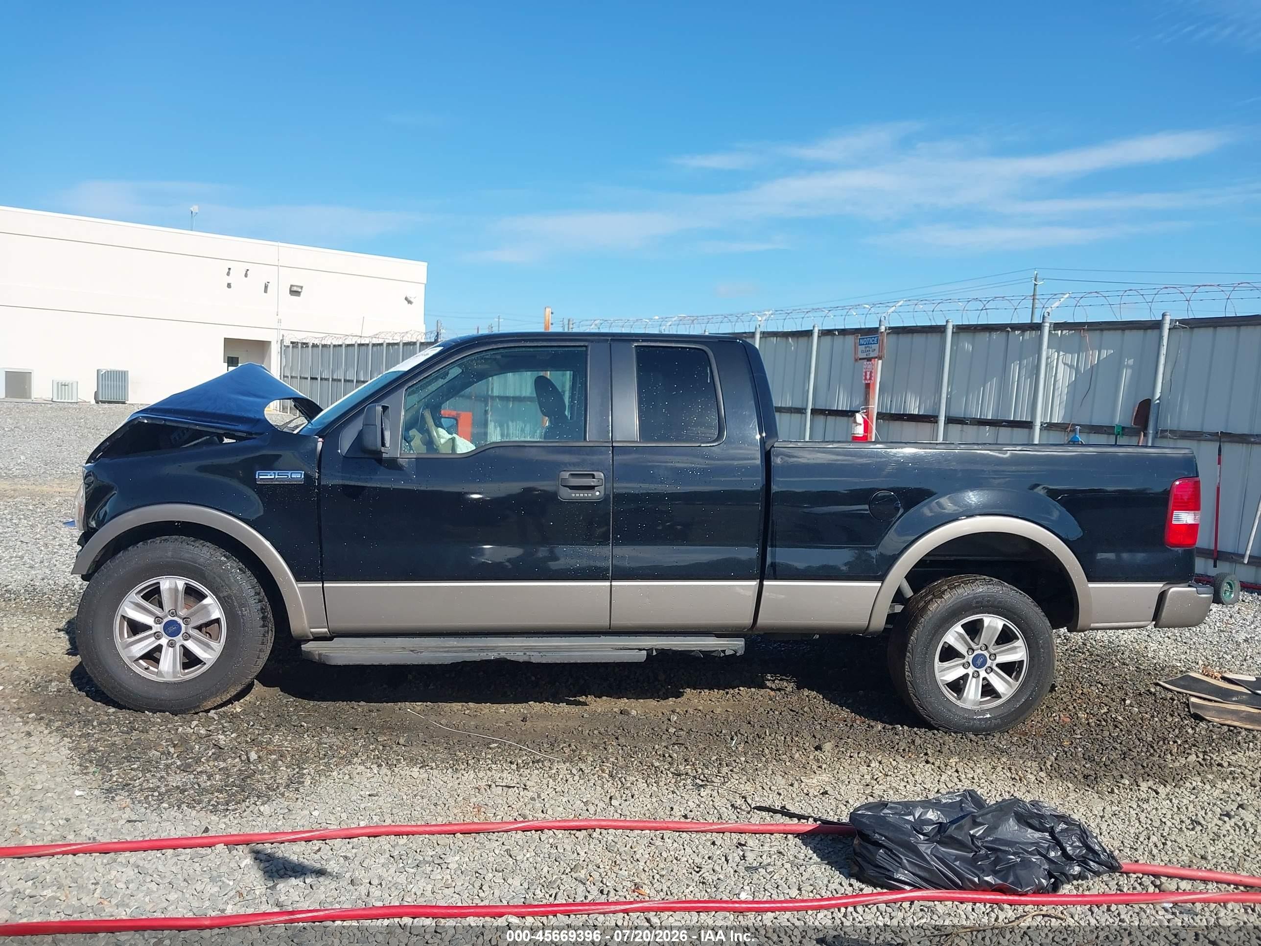 2005 Ford F-150 Lariat/xl/xlt Черный vin: 1FTPX12525NA25355