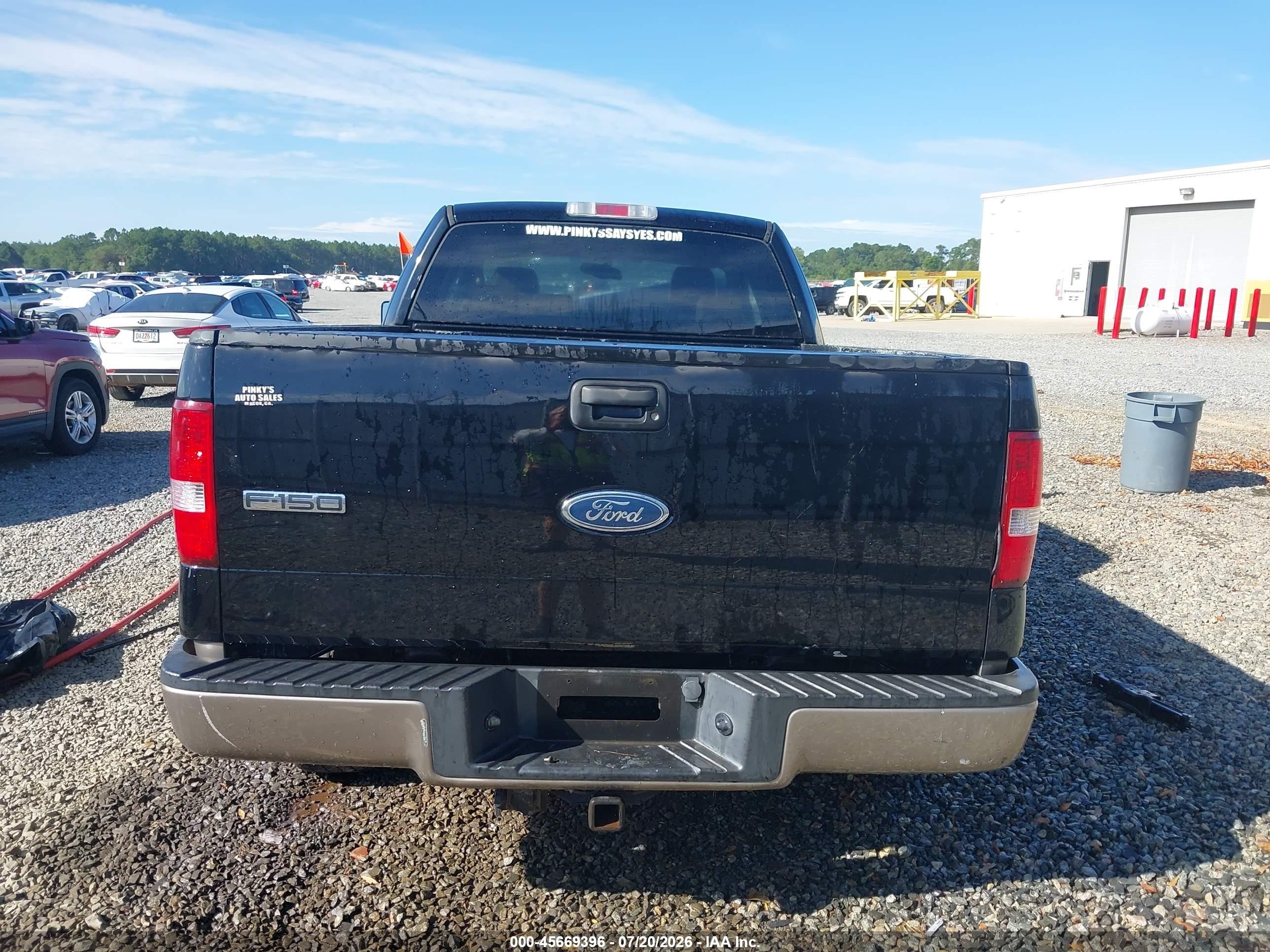 2005 Ford F-150 Lariat/xl/xlt Черный vin: 1FTPX12525NA25355