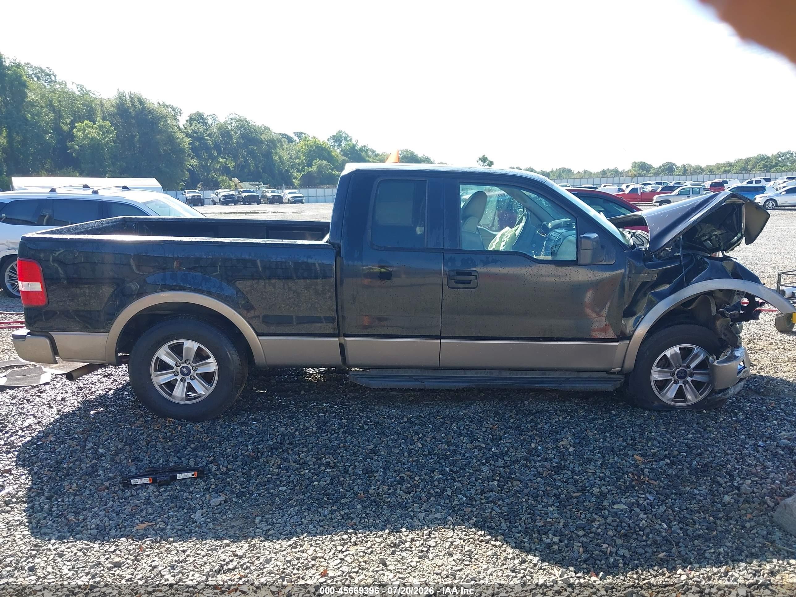 2005 Ford F-150 Lariat/xl/xlt Черный vin: 1FTPX12525NA25355