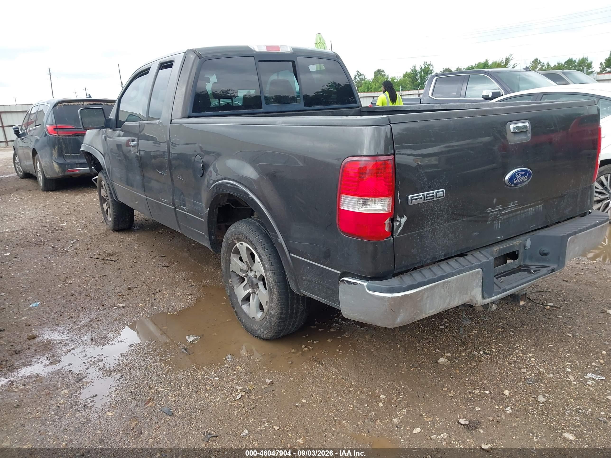 2006 Ford F-150 Lariat/xl/xlt Black vin: 1FTPX12526KB31159