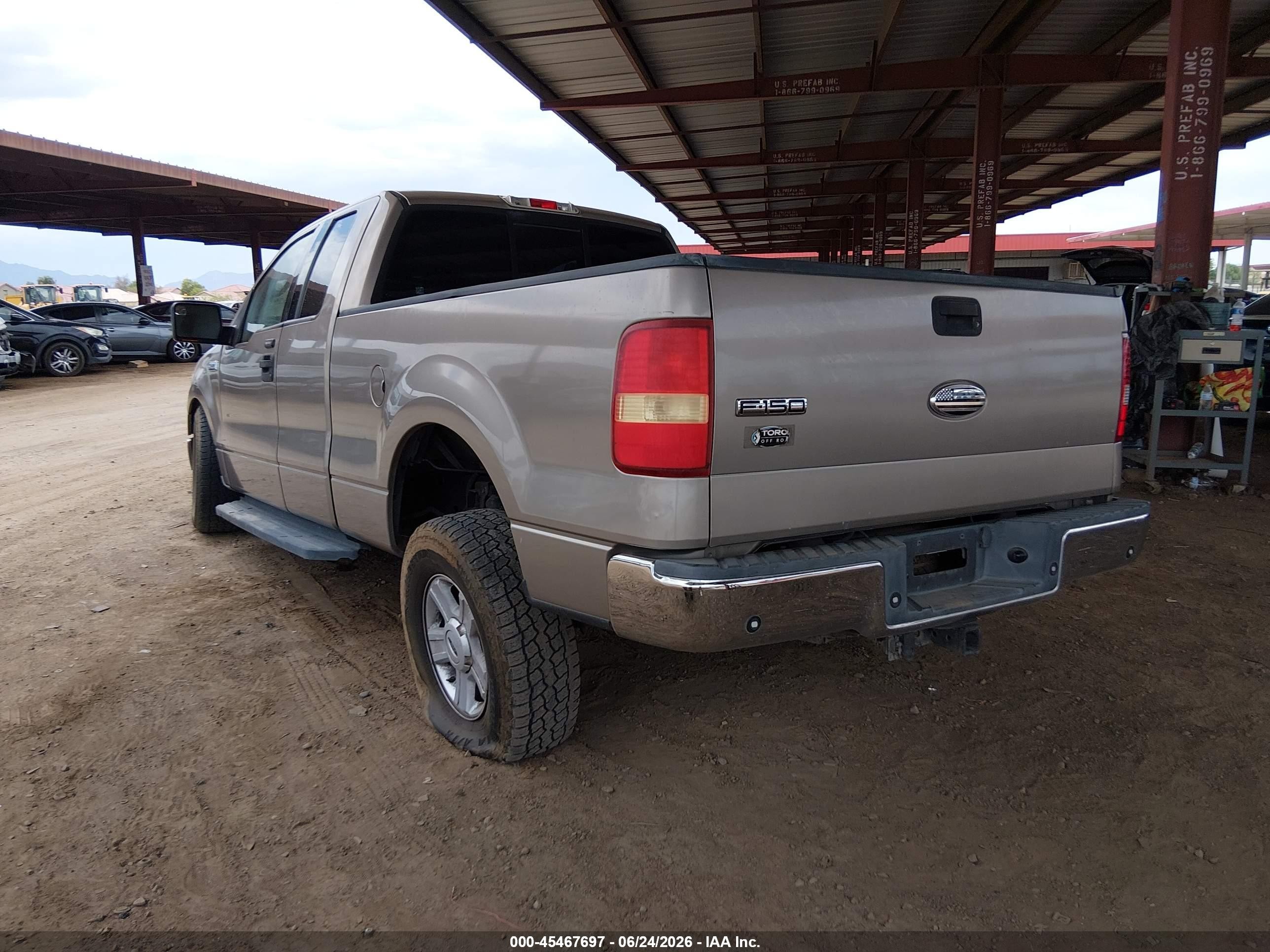 2004 Ford F-150 Lariat/xl/xlt Cream vin: 1FTPX12534NA42289