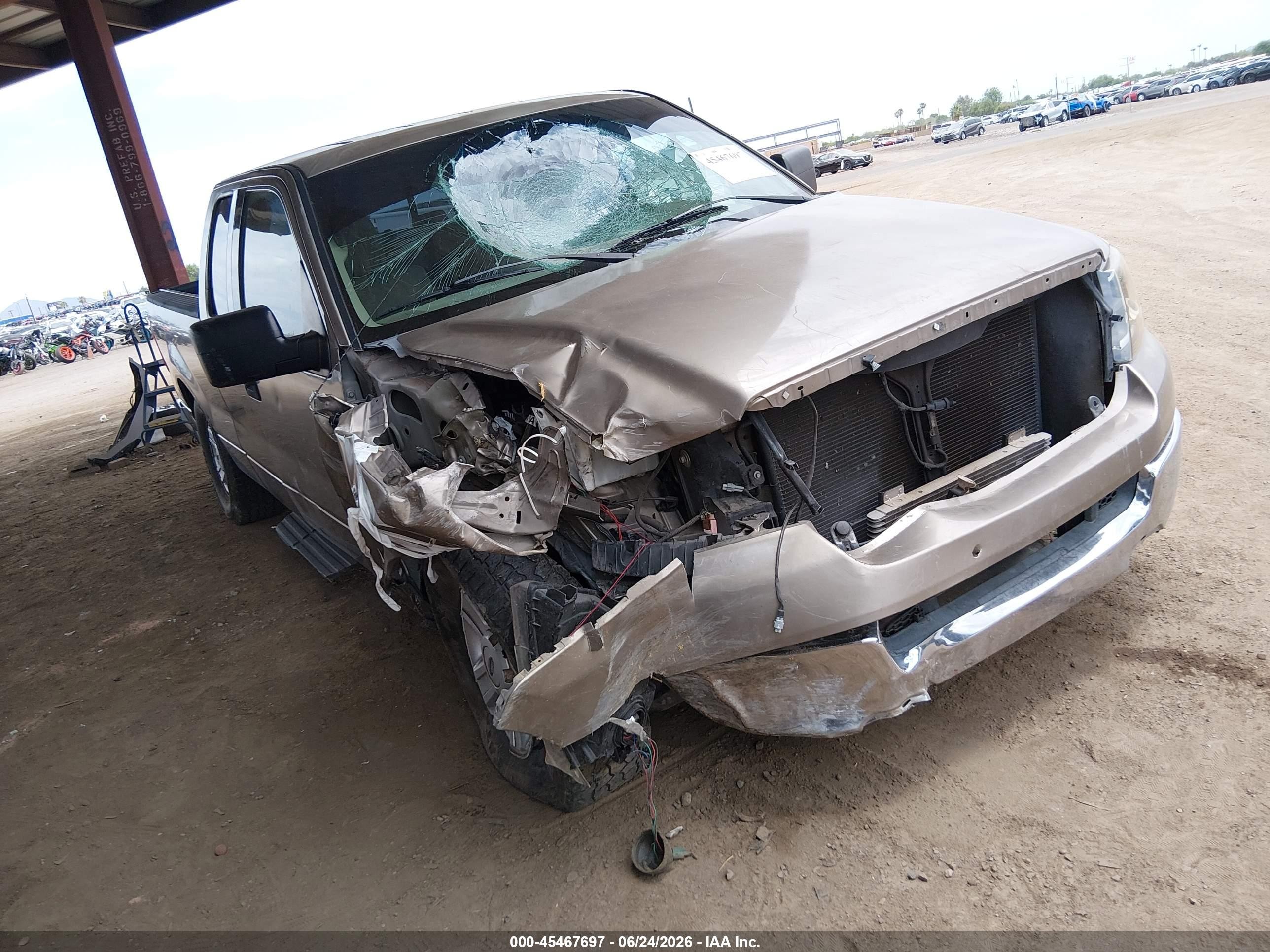 2004 Ford F-150 Lariat/xl/xlt Cream vin: 1FTPX12534NA42289