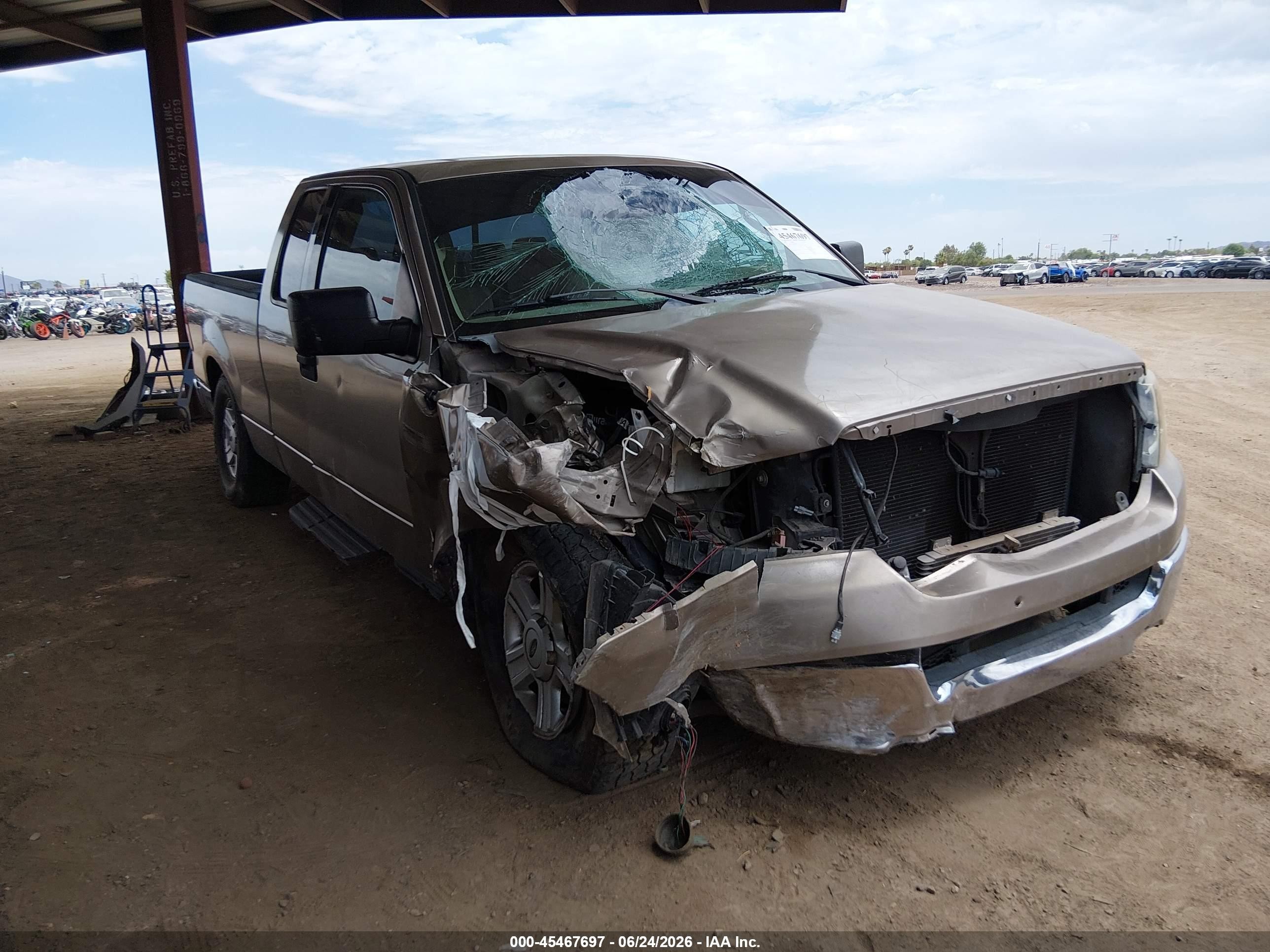 2004 Ford F-150 Lariat/xl/xlt Cream vin: 1FTPX12534NA42289