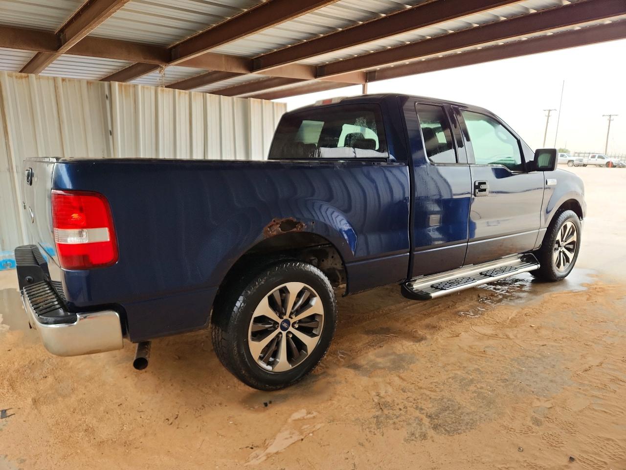 2005 Ford F150 Blue vin: 1FTPX12535FA17727