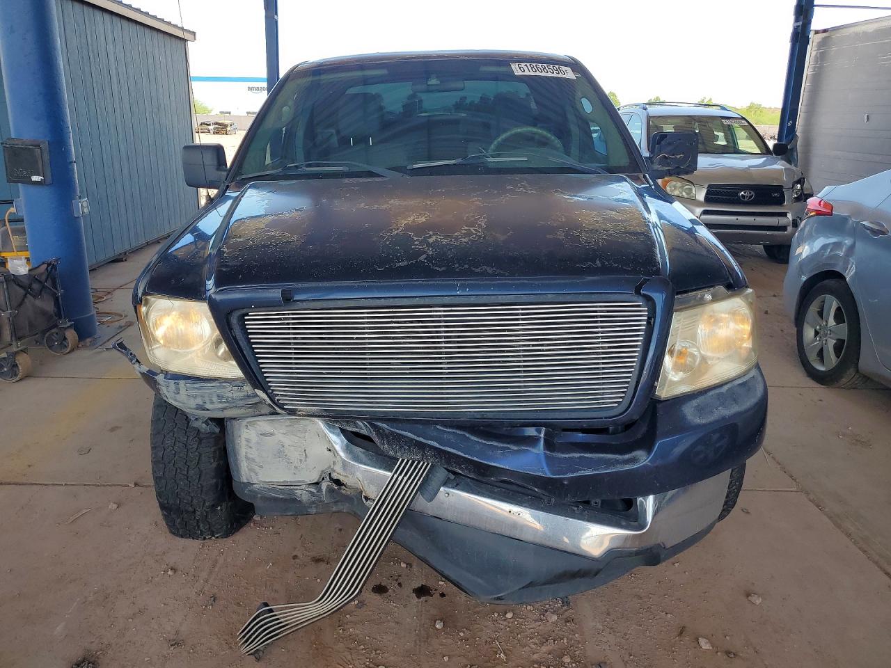 2005 Ford F150 Blue vin: 1FTPX12535FA67026