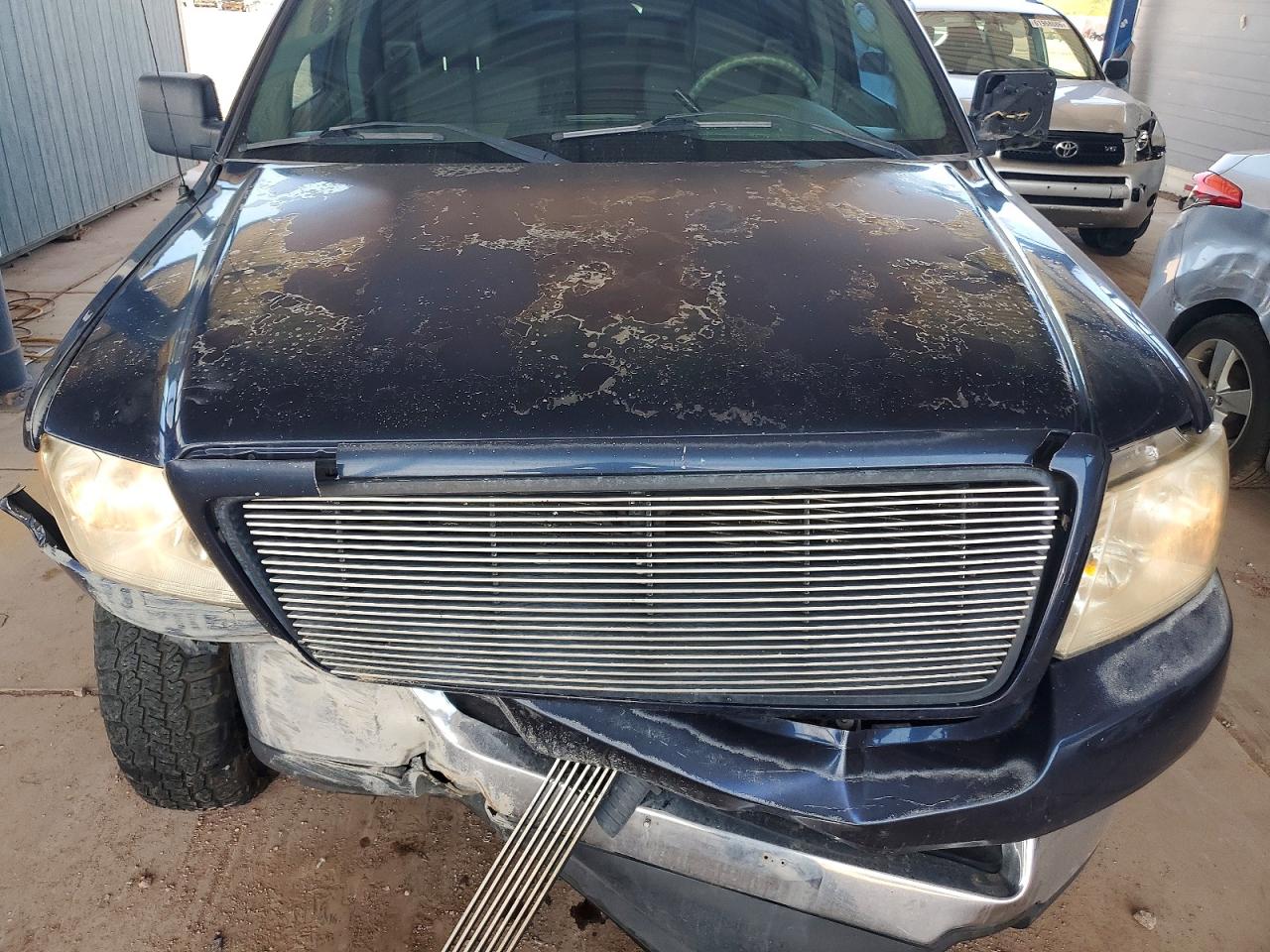 2005 Ford F150 Blue vin: 1FTPX12535FA67026