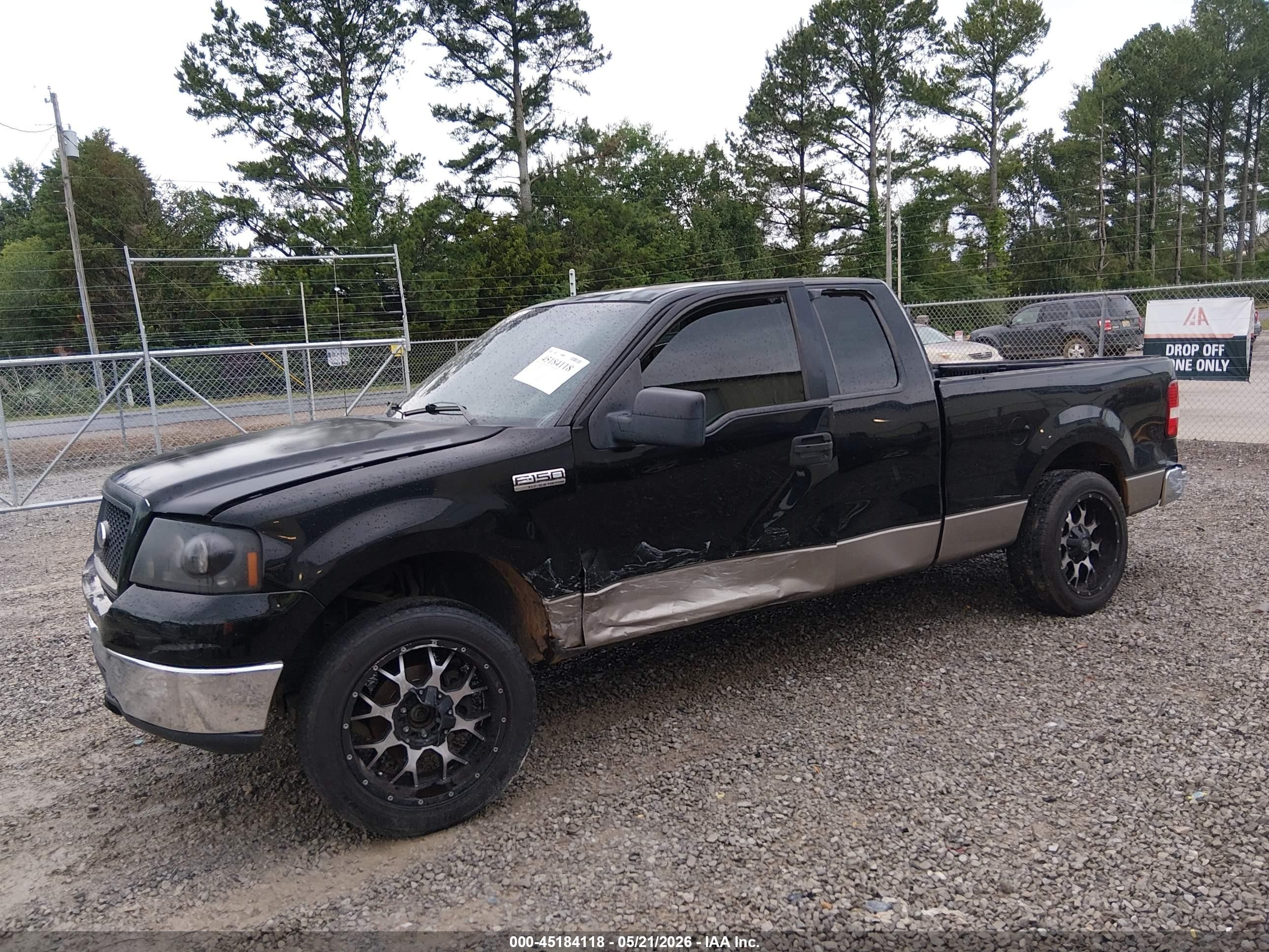 2005 Ford F-150 Lariat/xl/xlt Черный vin: 1FTPX12535NC01944