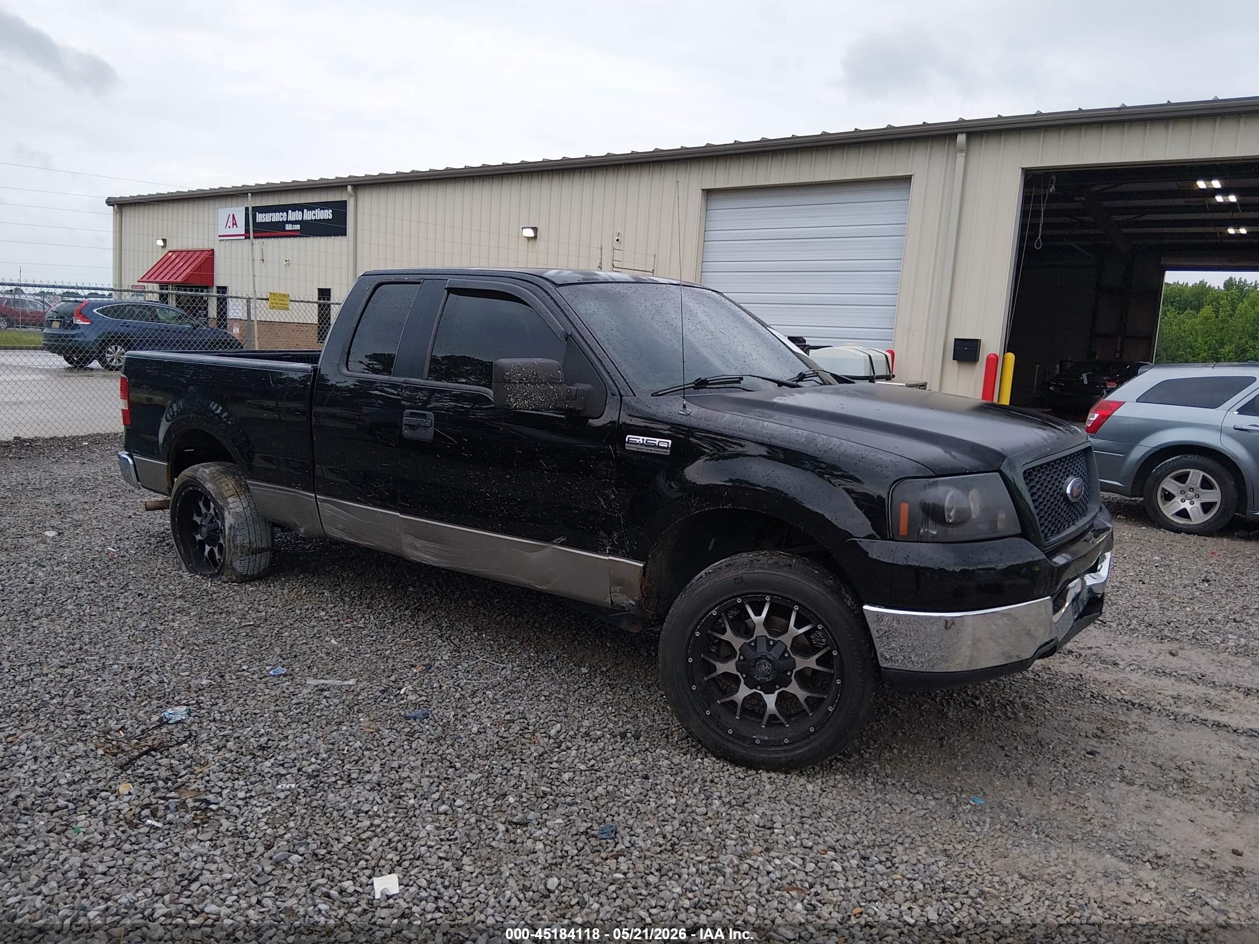 2005 Ford F-150 Lariat/xl/xlt Черный vin: 1FTPX12535NC01944