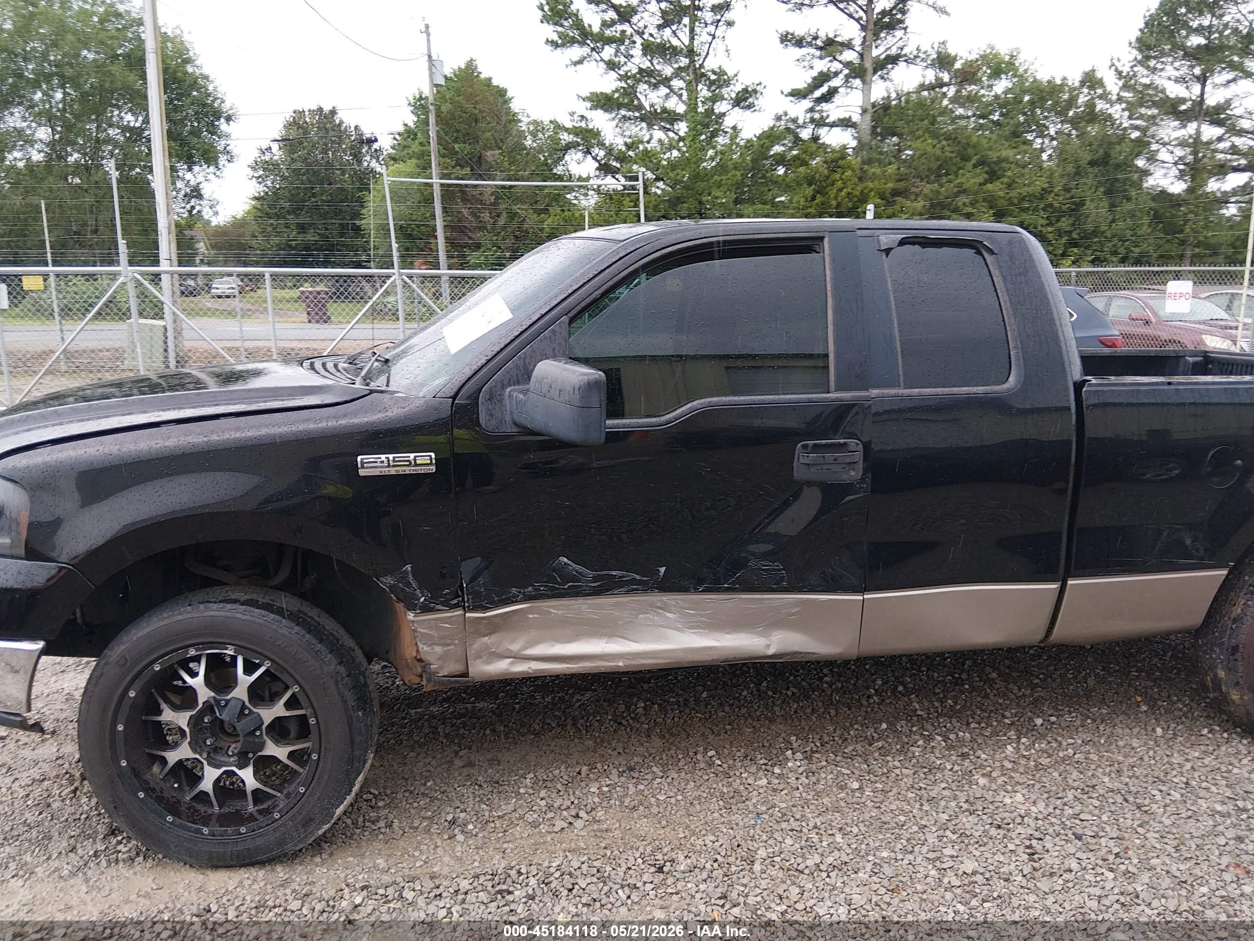 2005 Ford F-150 Lariat/xl/xlt Черный vin: 1FTPX12535NC01944