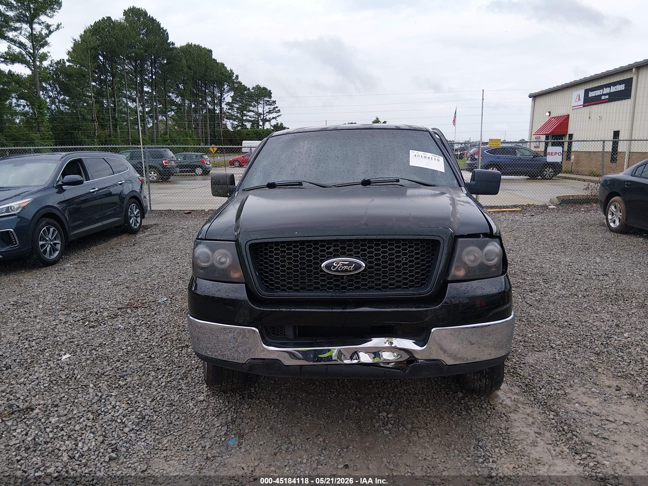 2005 Ford F-150 Lariat/xl/xlt Черный vin: 1FTPX12535NC01944