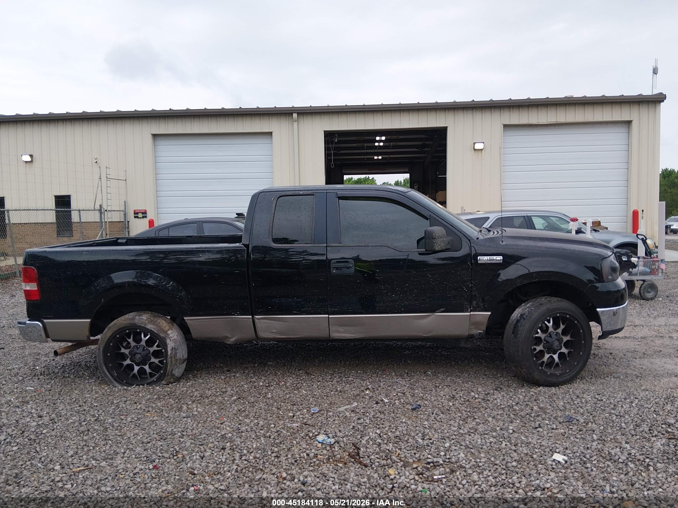 2005 Ford F-150 Lariat/xl/xlt Черный vin: 1FTPX12535NC01944